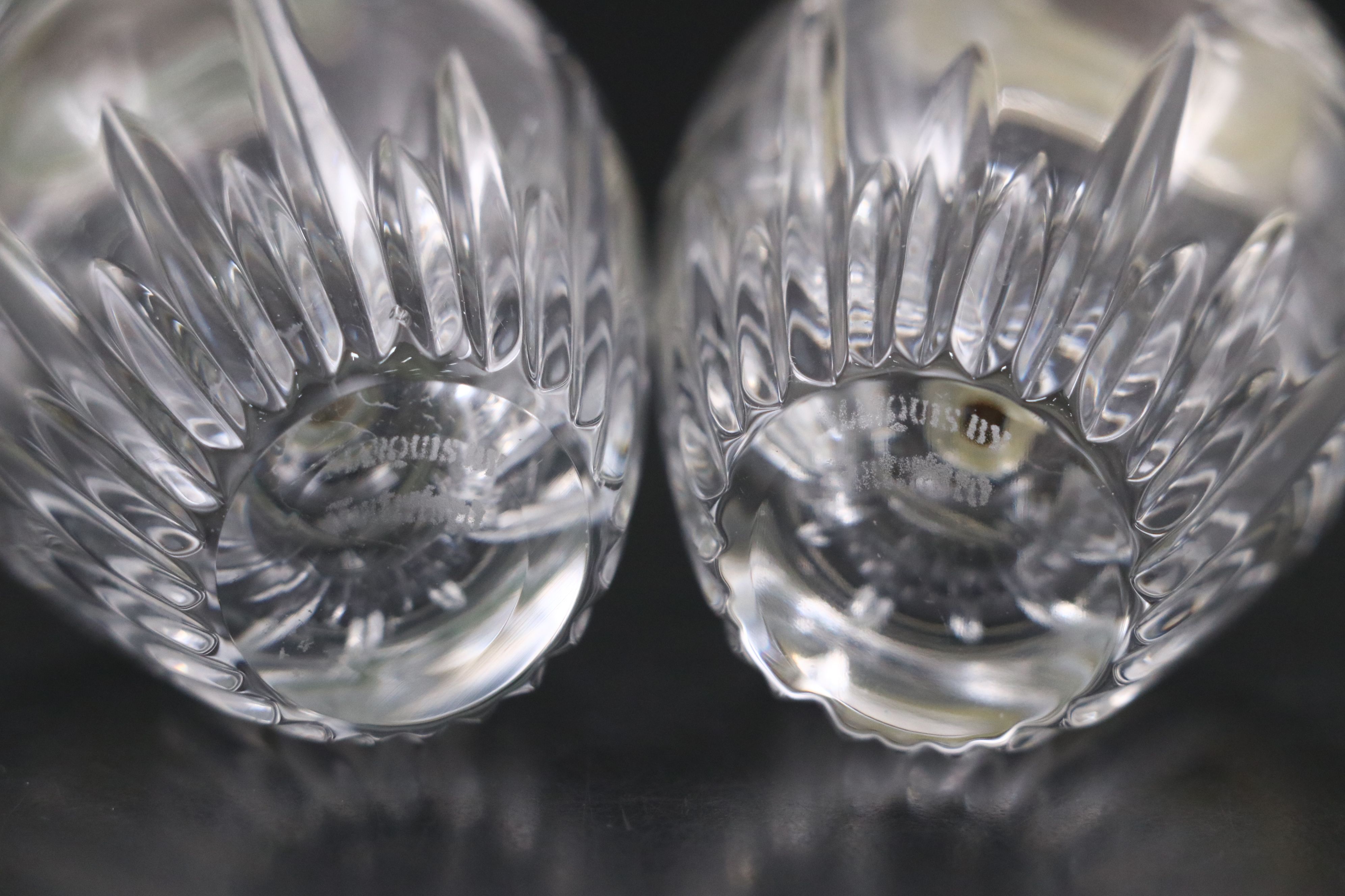 Marquis by Waterford "Calais" Salt and Pepper Shakers and More Tableware