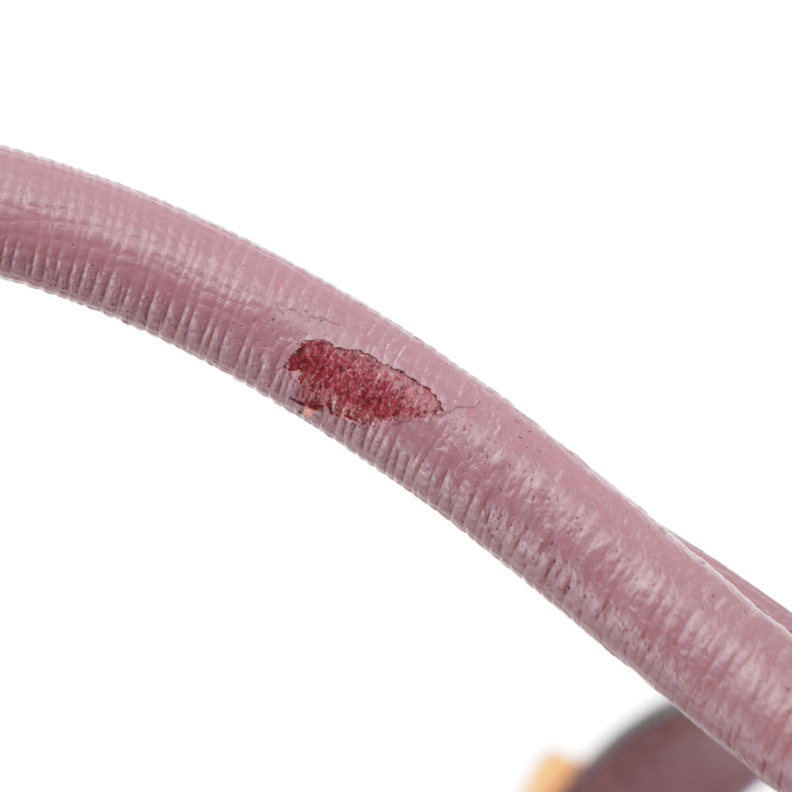 Fendi Petite 2Jours Elite Two-Way Tote Bag in Purple Textured and Smooth Leather