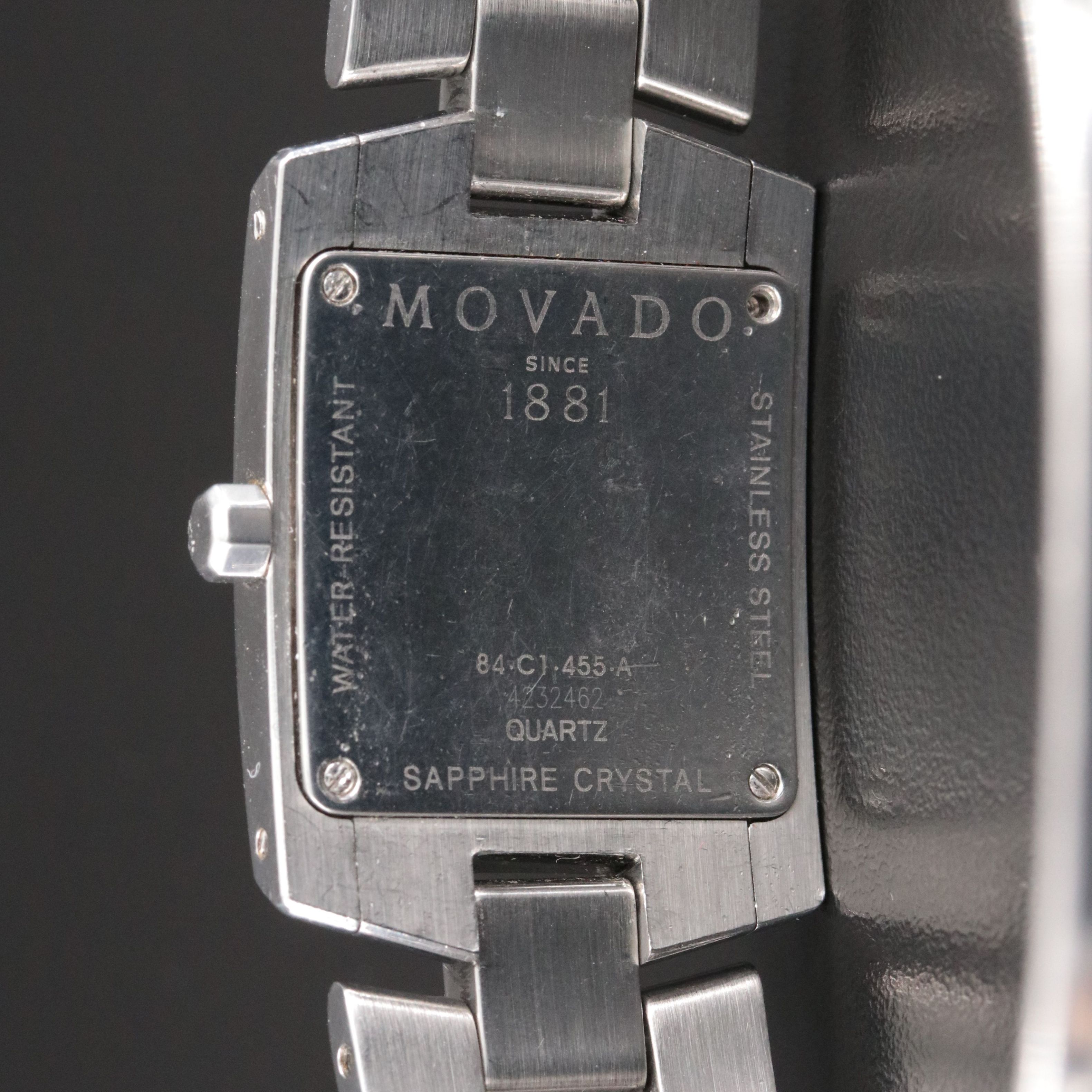 Movado Eliro Steel Watch 84.C1.455.A