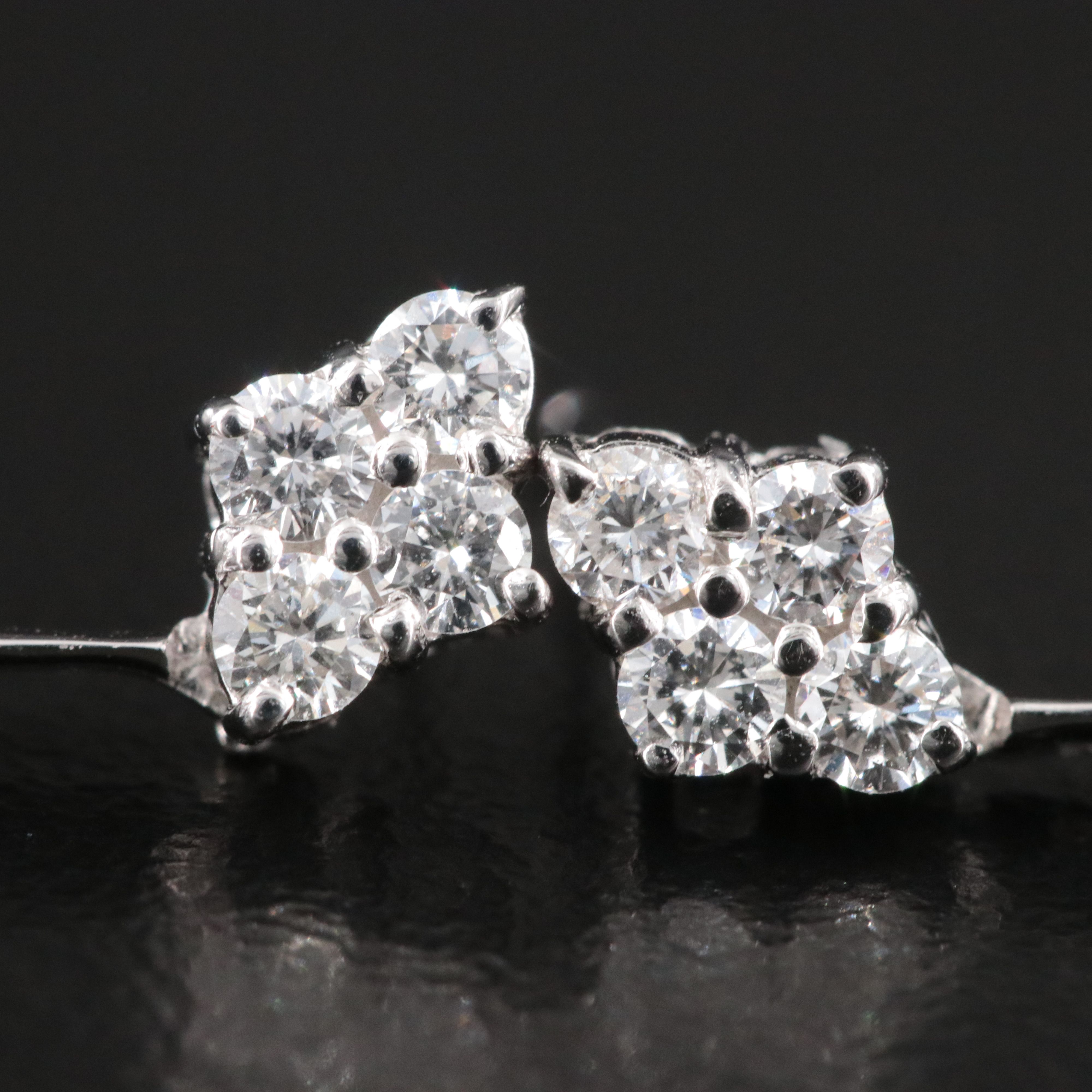 18K Ruby and Diamond Drop Earrings