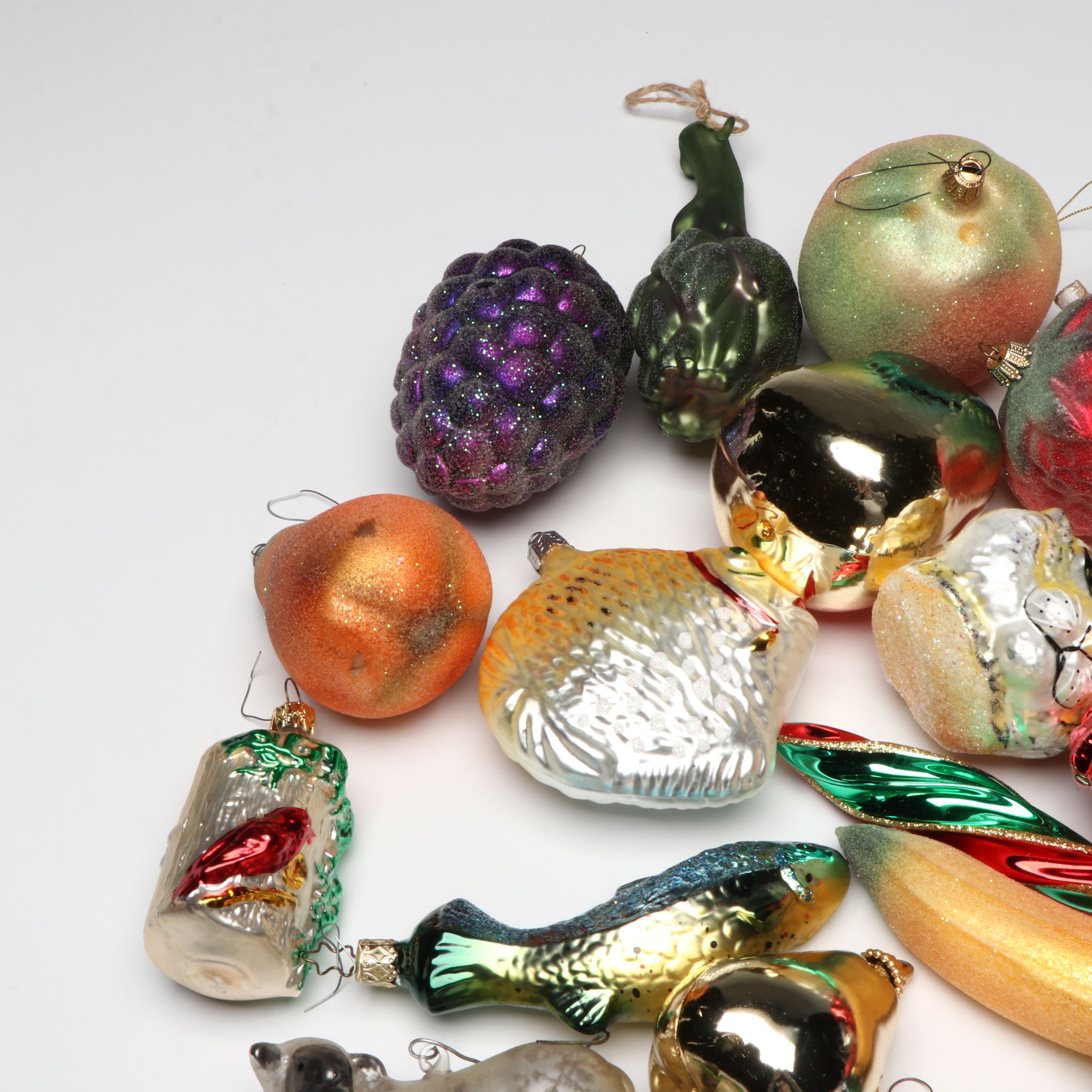 Christopher Radko "Tiger," "Dawn and Dusk" and More Vintage Christmas Ornaments