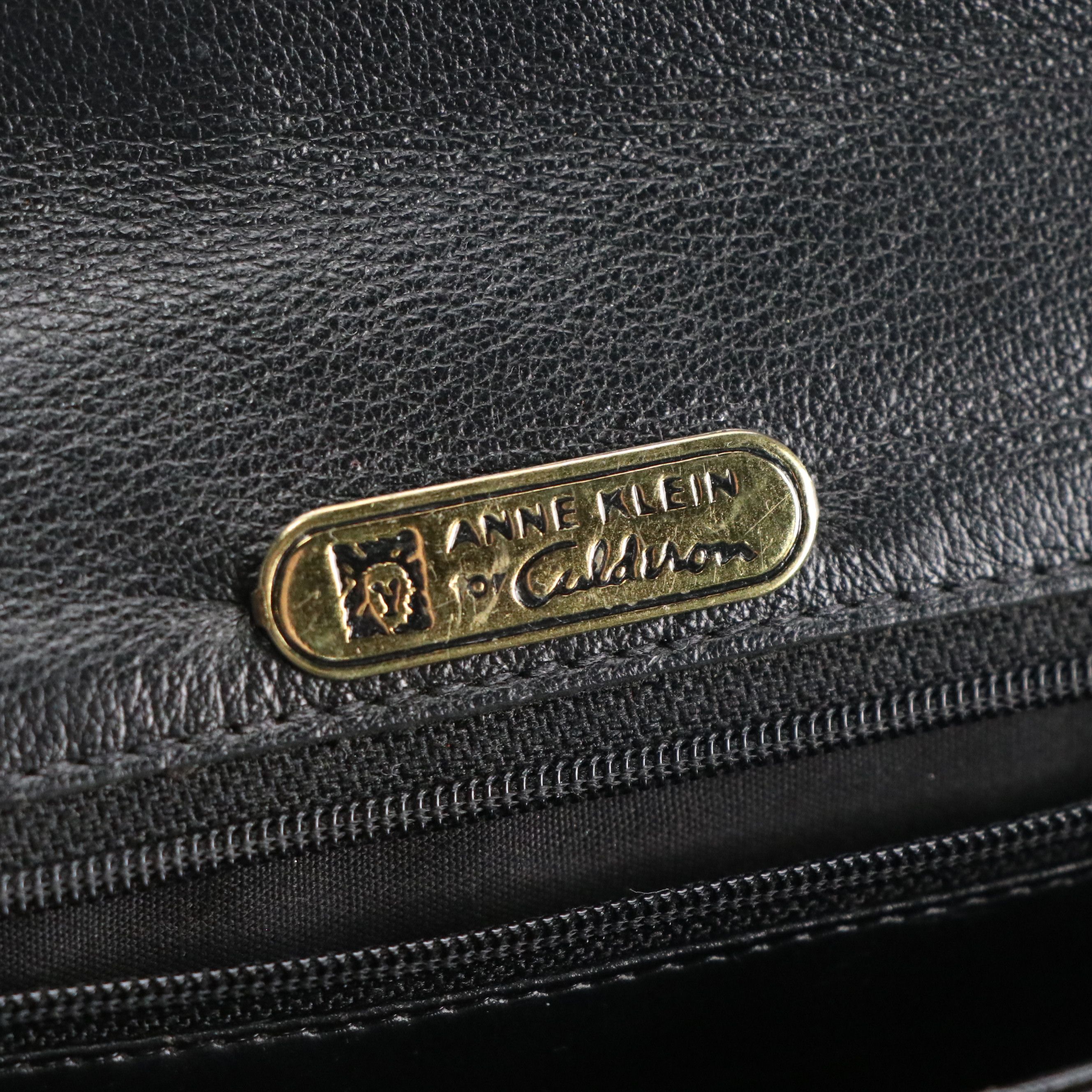 Anne Klein for Calderon Vintage Croc Embossed Shoulder Bag, Other Bags