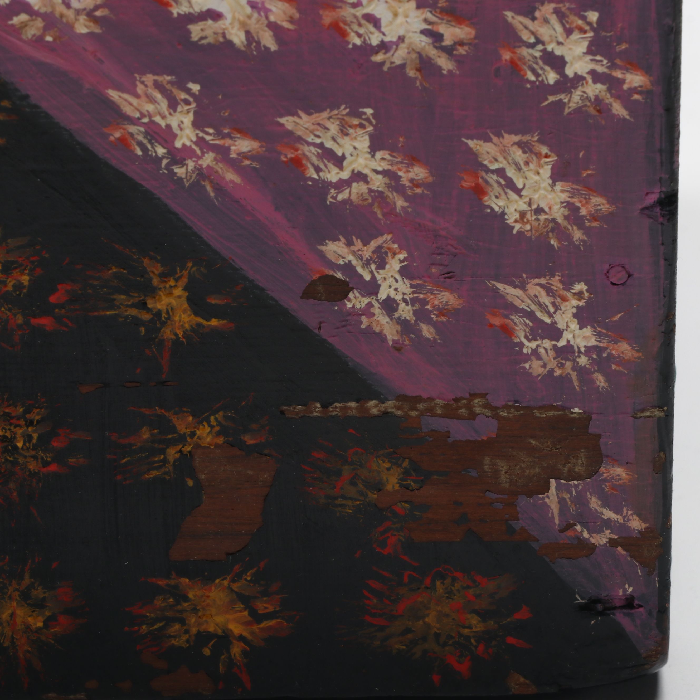 Multicolor Wooden Decorative Shelf