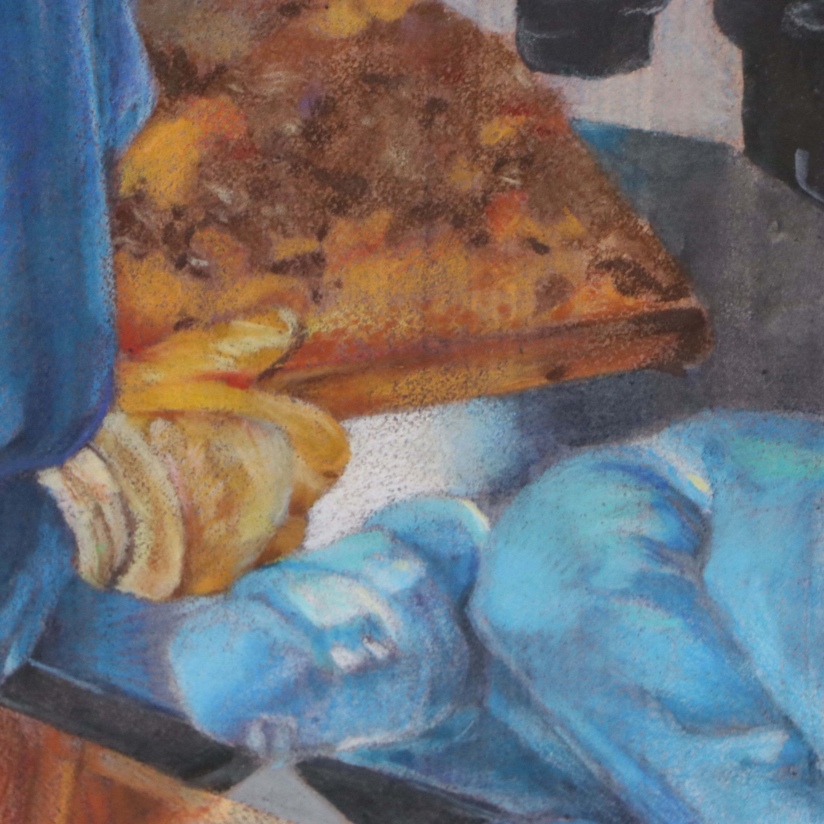 C. F. Dunn Mixed Media Painting "Bee-ology," 2013