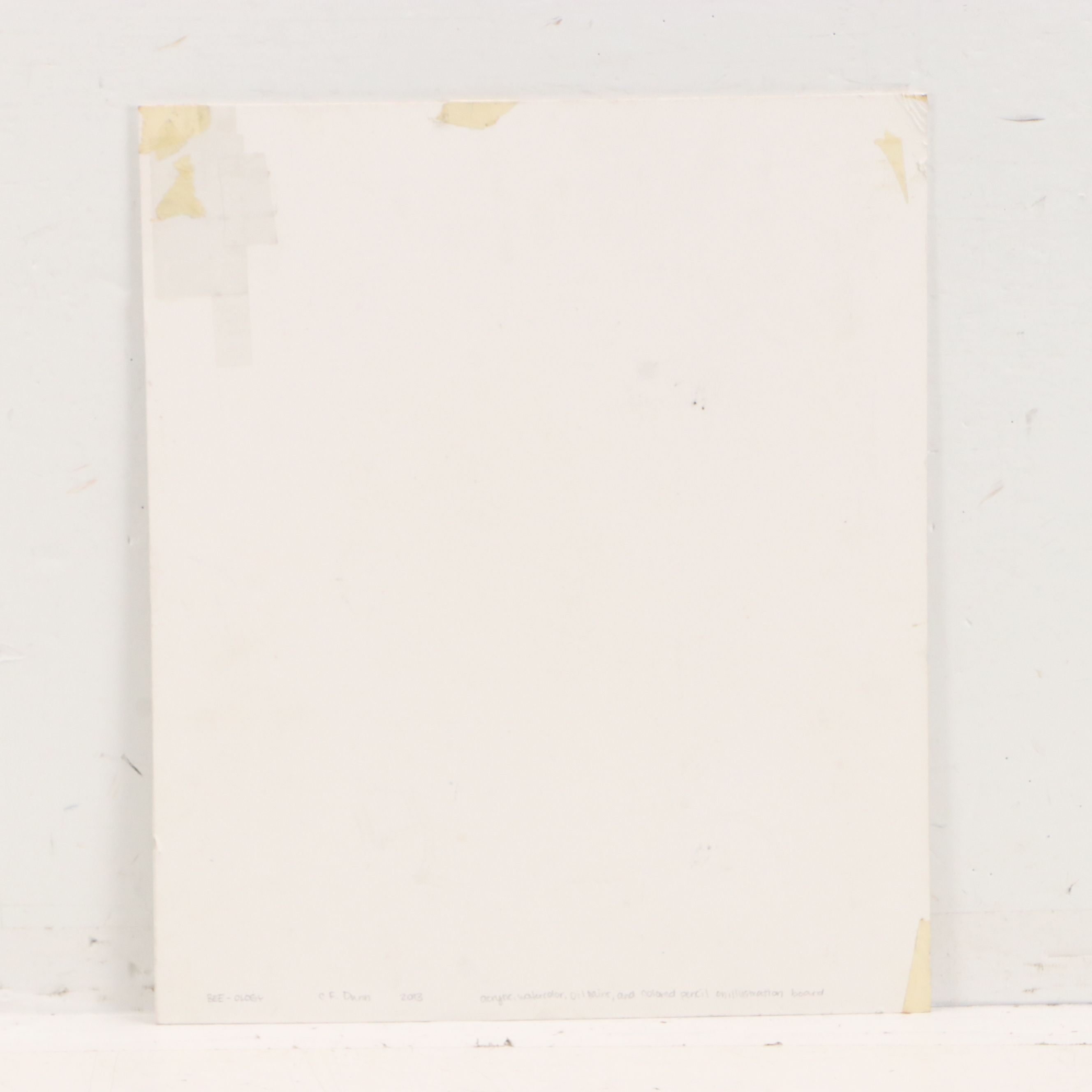 C. F. Dunn Mixed Media Painting "Bee-ology," 2013