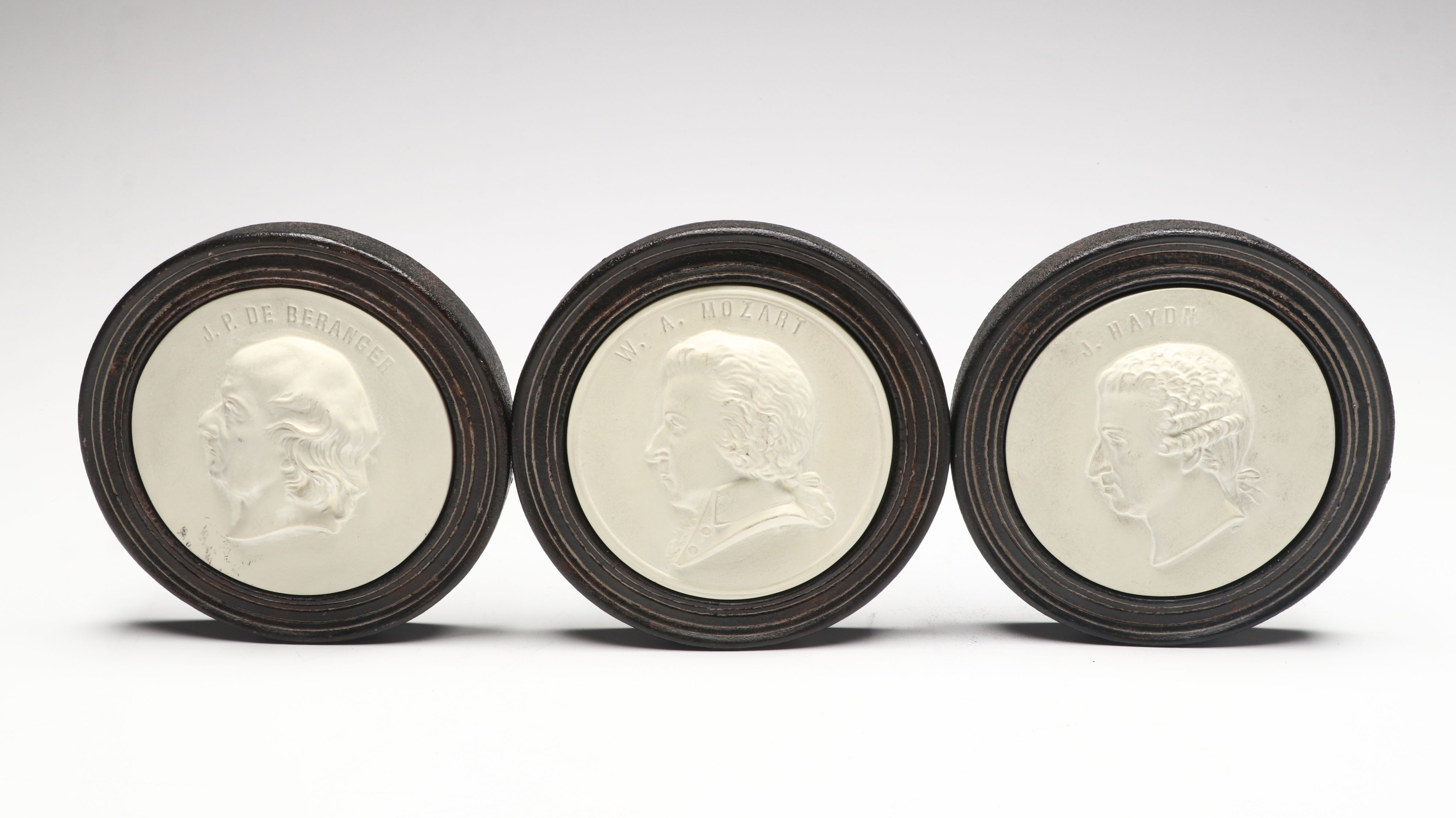 Restoration Hardware Classical Musician Hanging Portrait Medallions