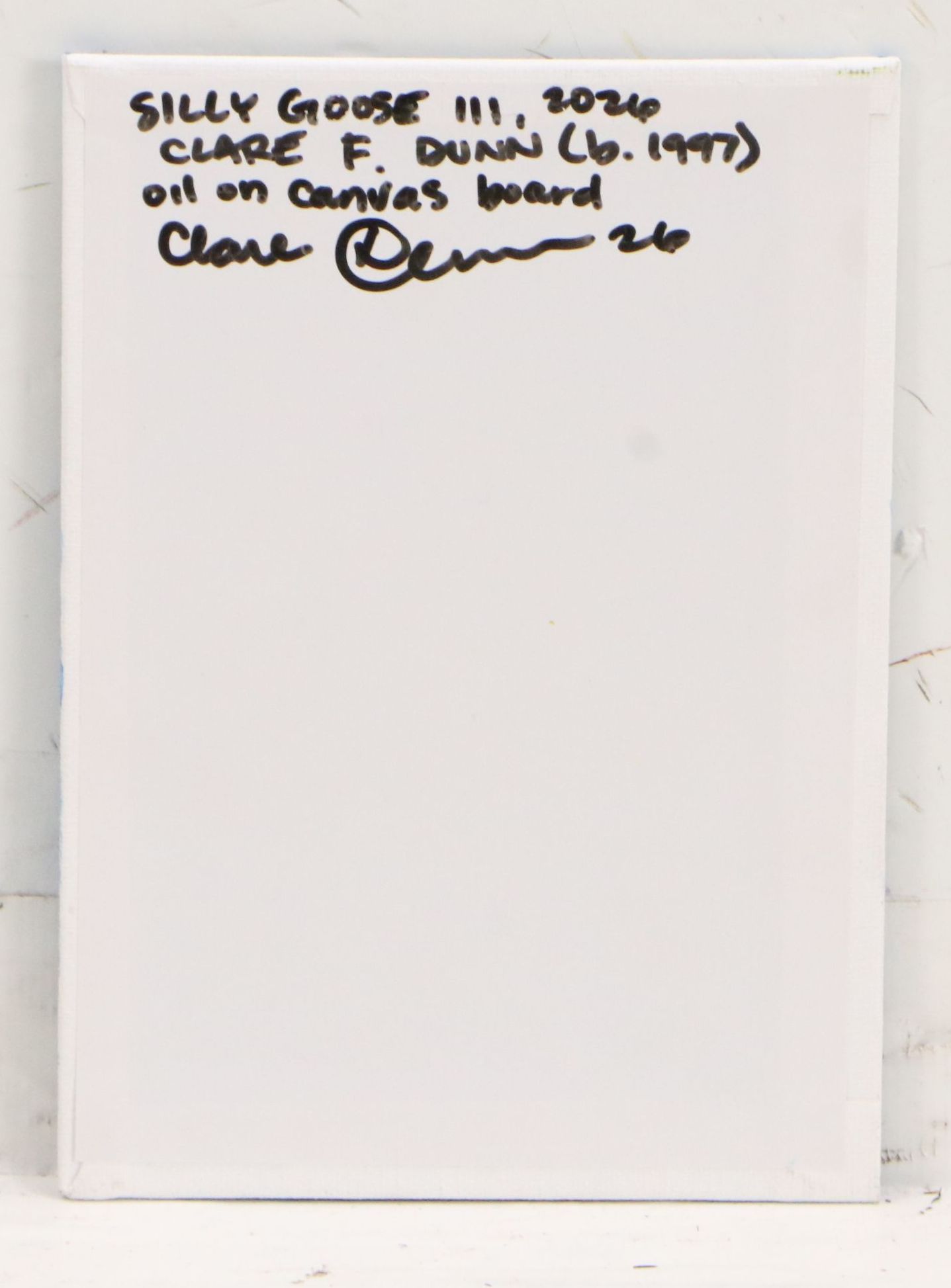 C. F. Dunn Oil Painting "Silly Goose III," 2026