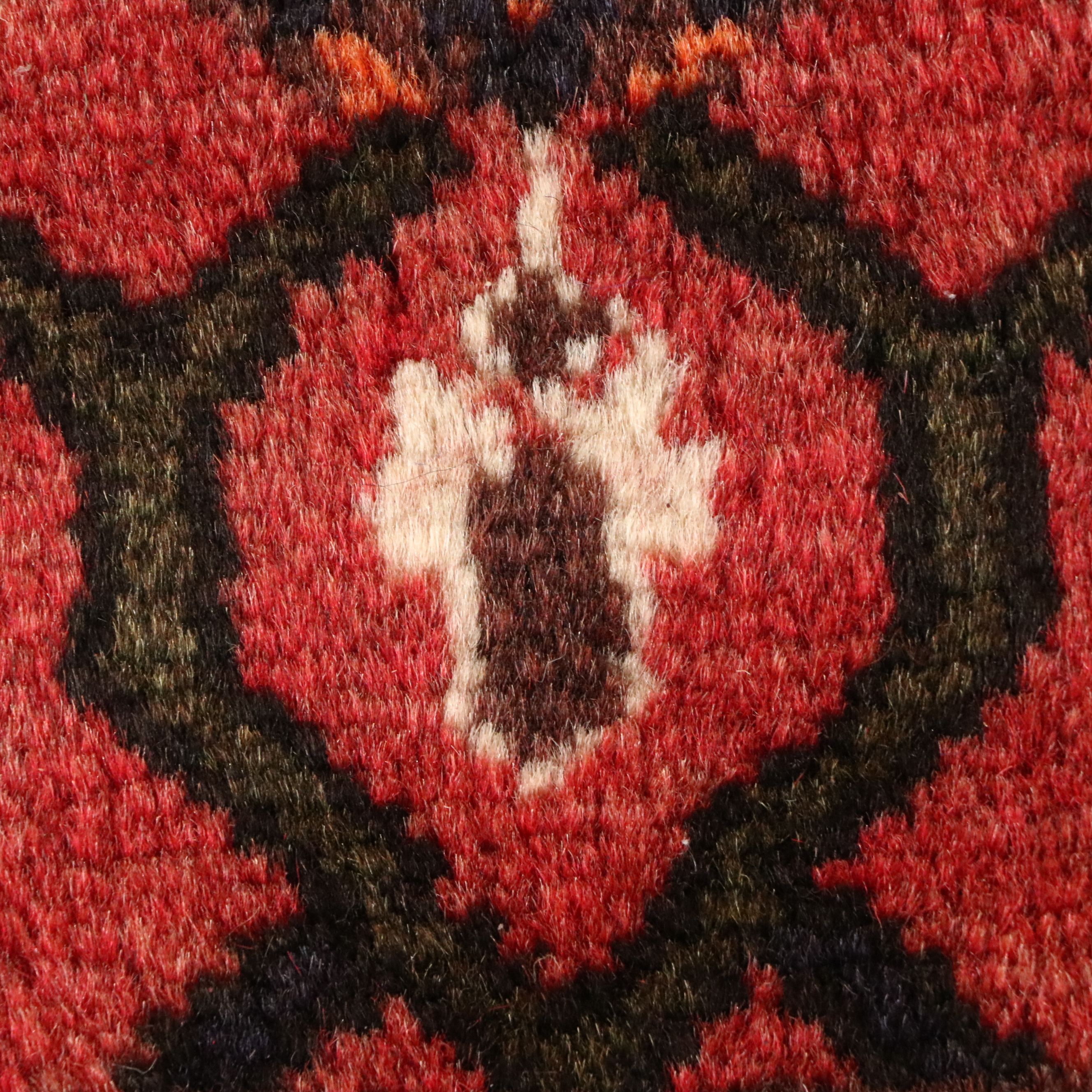 4'3 x 6'4 Hand-Knotted Persian Hamadan Area Rug