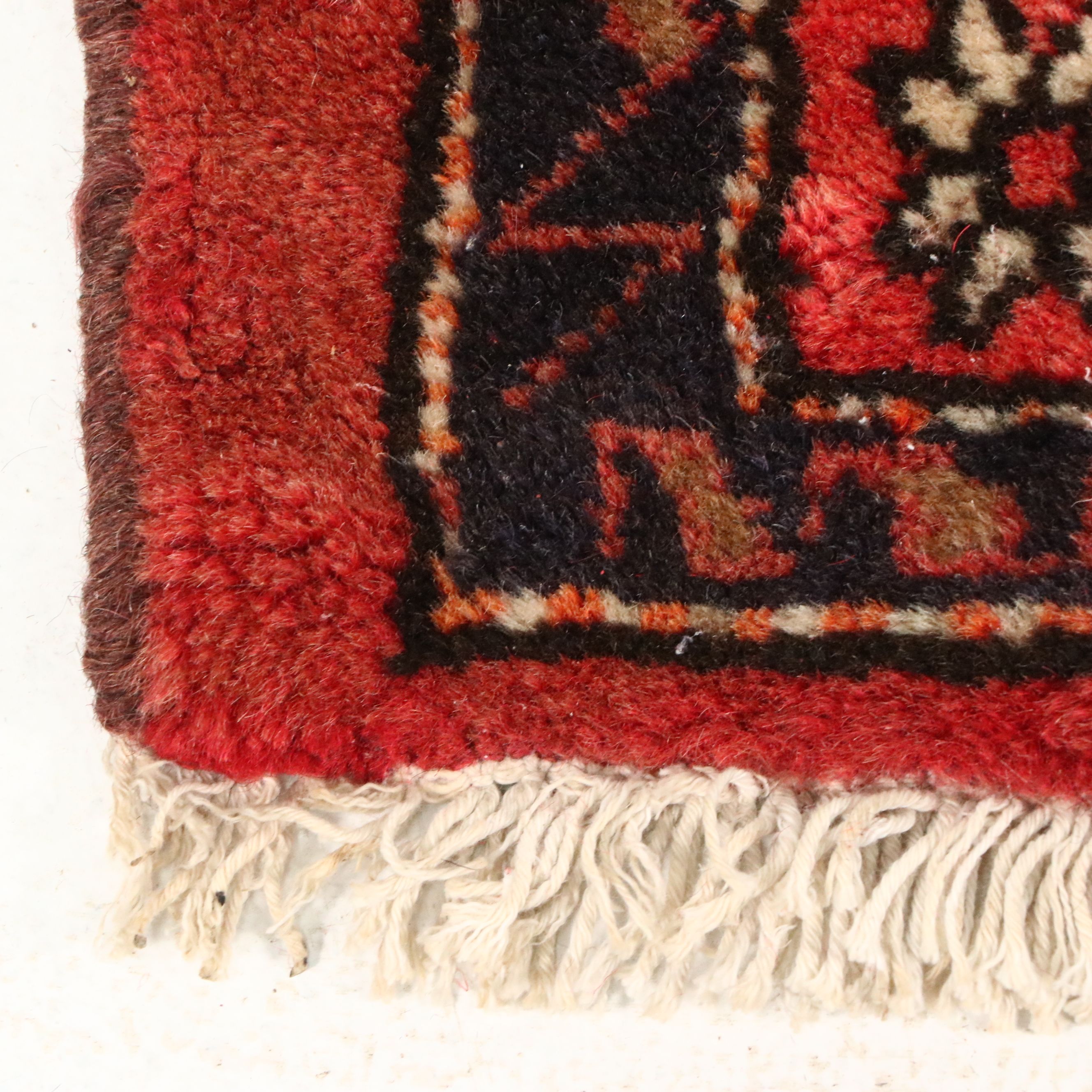 4'3 x 6'4 Hand-Knotted Persian Hamadan Area Rug