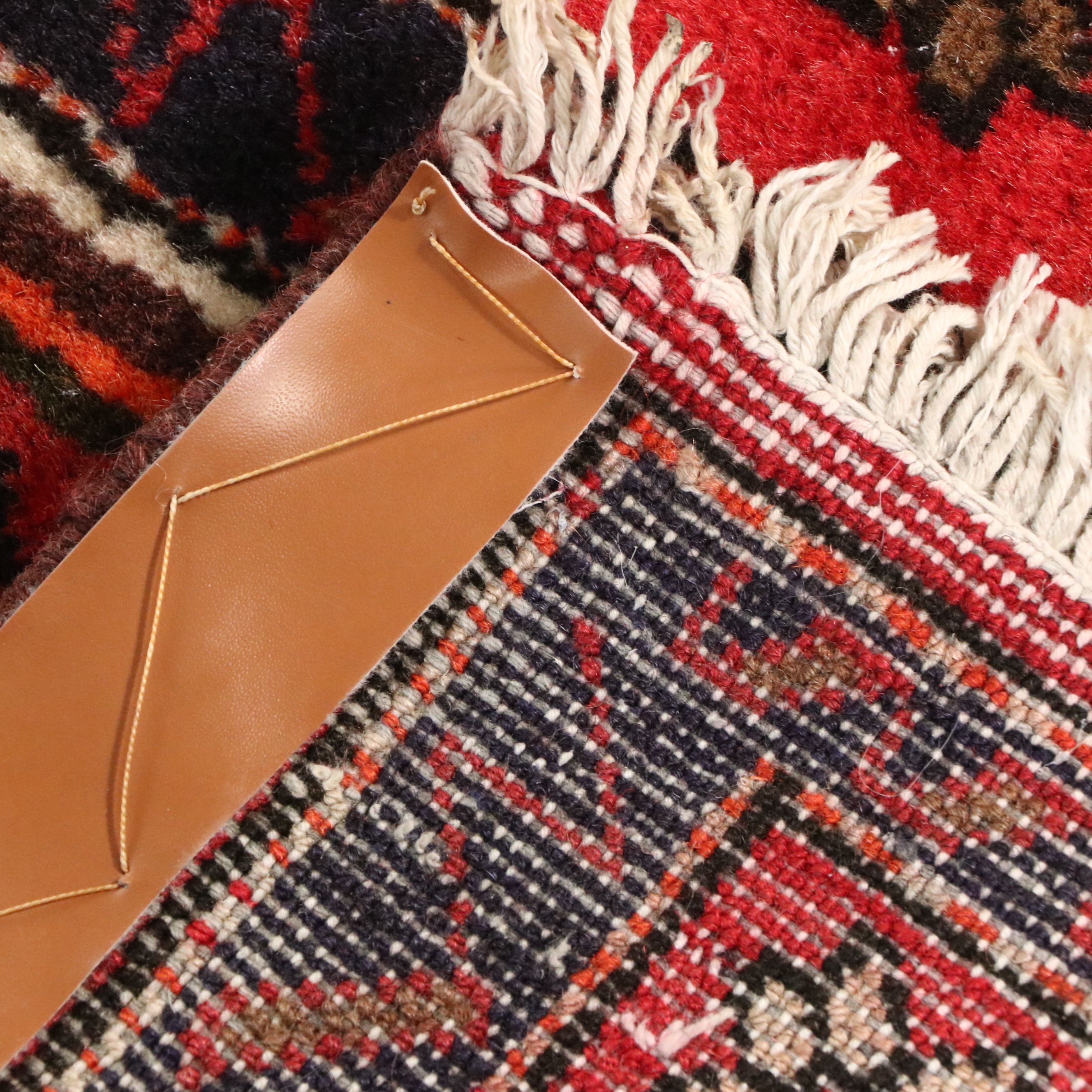 4'3 x 6'4 Hand-Knotted Persian Hamadan Area Rug