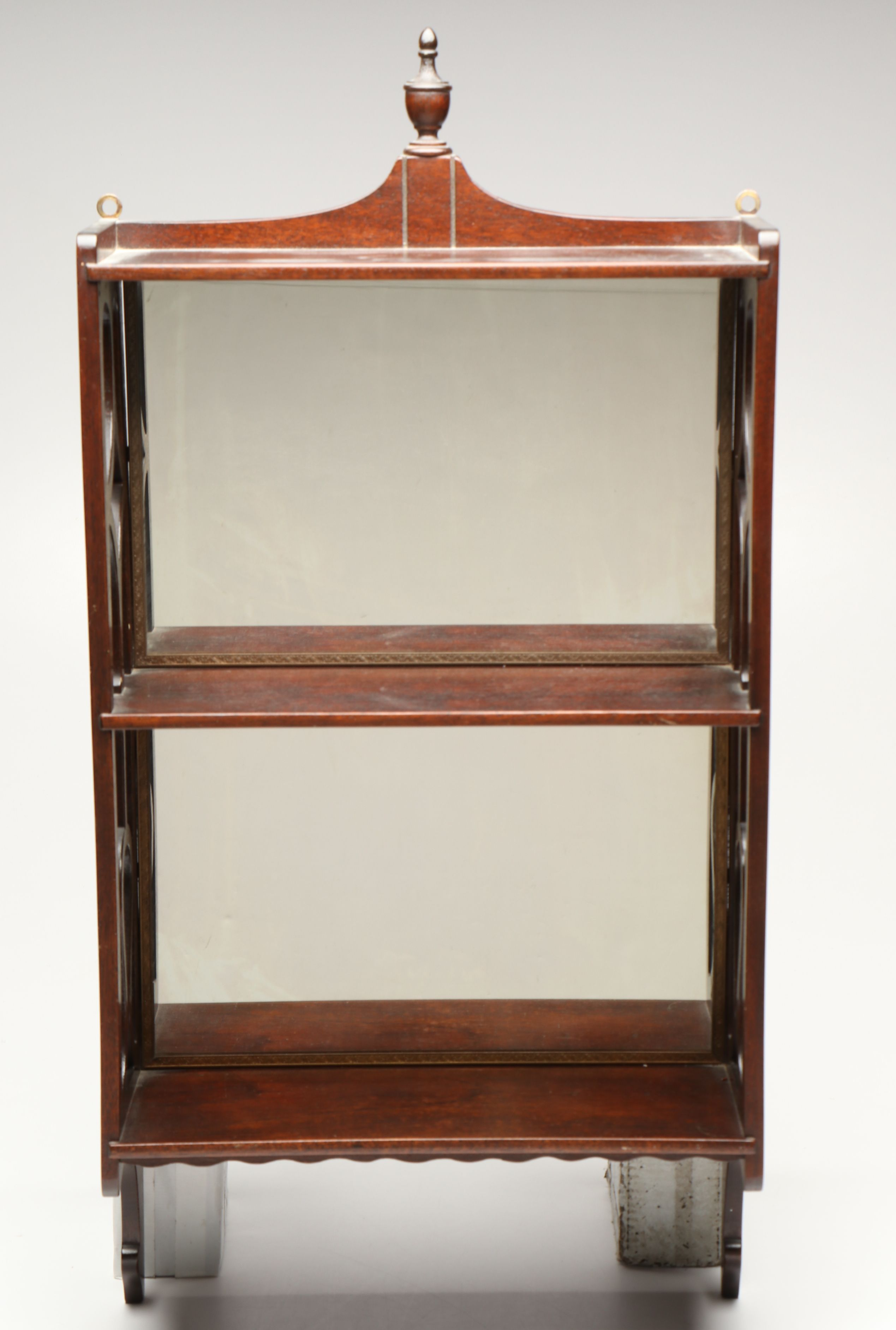 Fratantoni Ceramics St. Francis Tile, Mahogany Vanity Shelf and More Décor