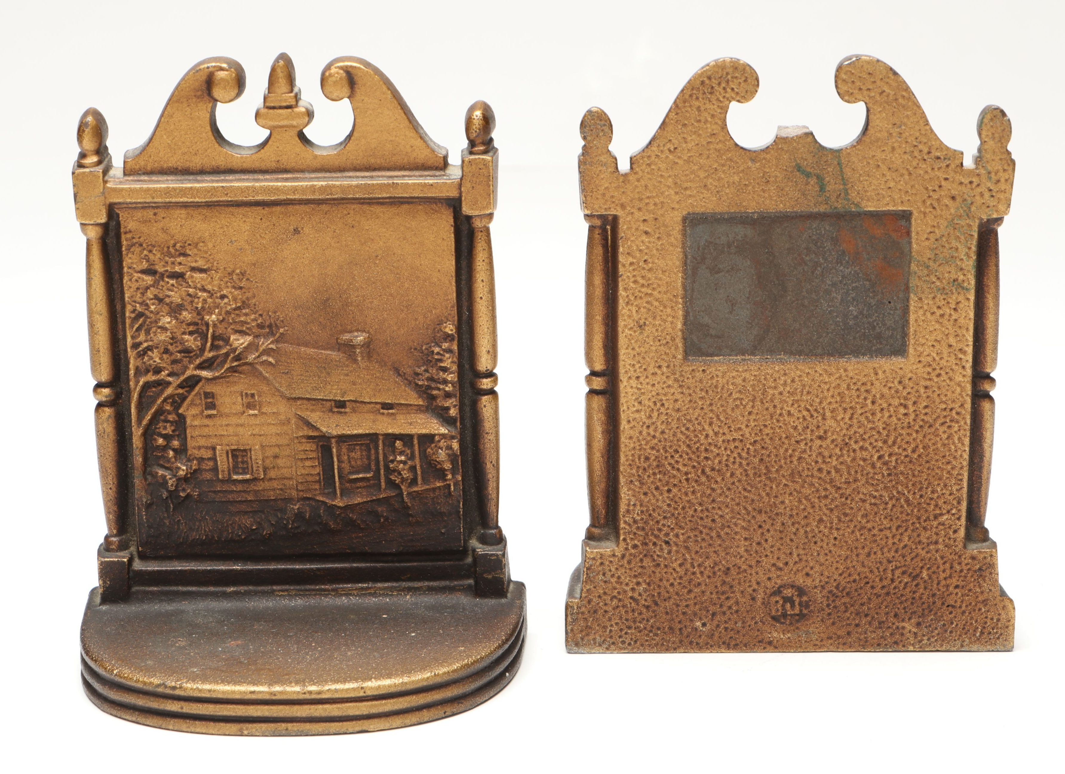 Fratantoni Ceramics St. Francis Tile, Mahogany Vanity Shelf and More Décor