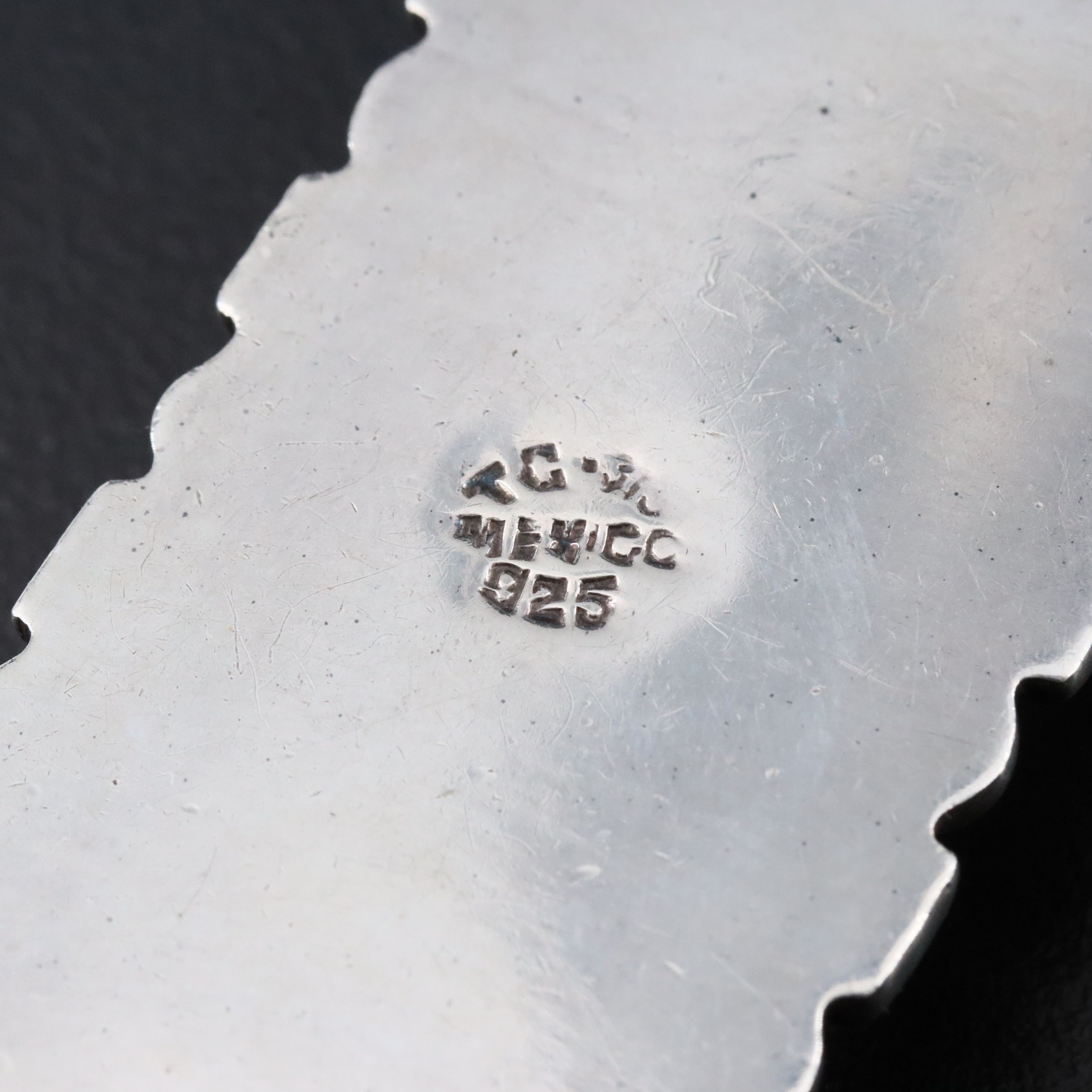 Sterling Torque Necklace and Mexican Pendant