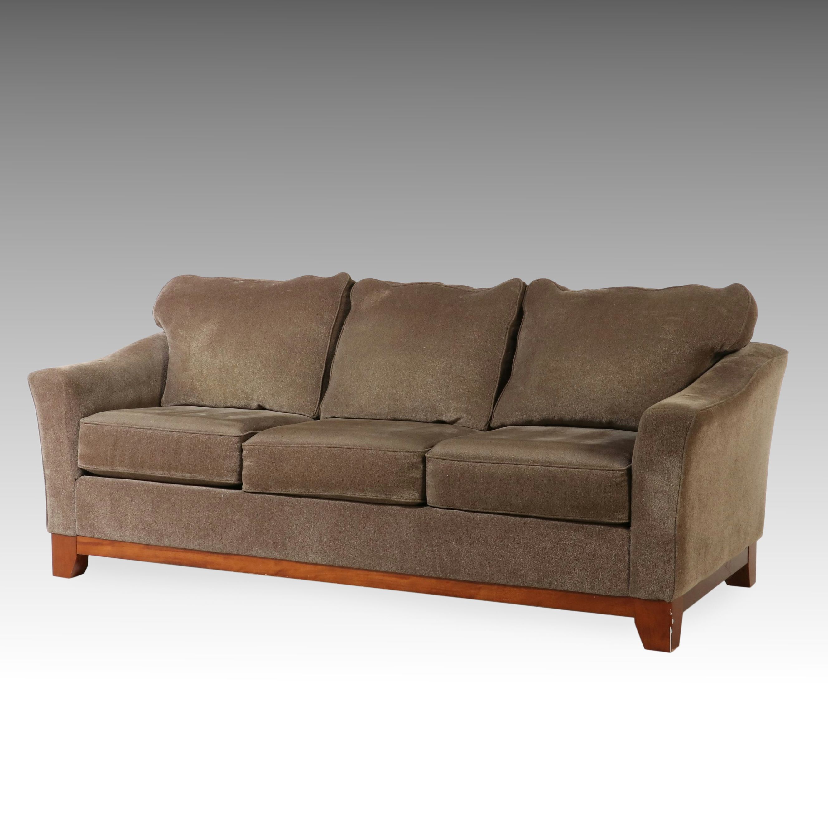 La-Z-Boy "Dayton" Microfiber Upholstered Sofa, 21st Century