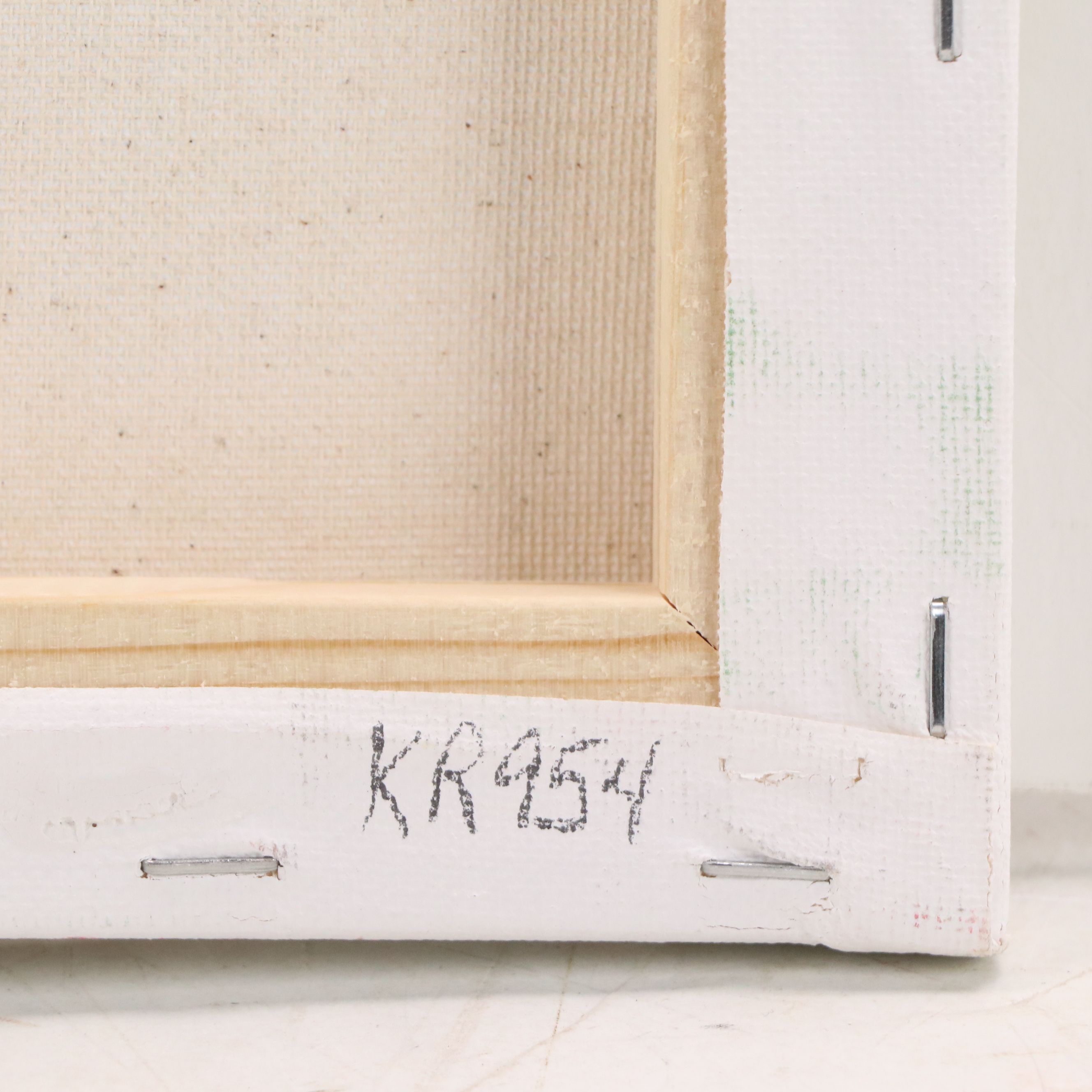 Kait Roberts Floral Acrylic Painting "Clementine," 2025