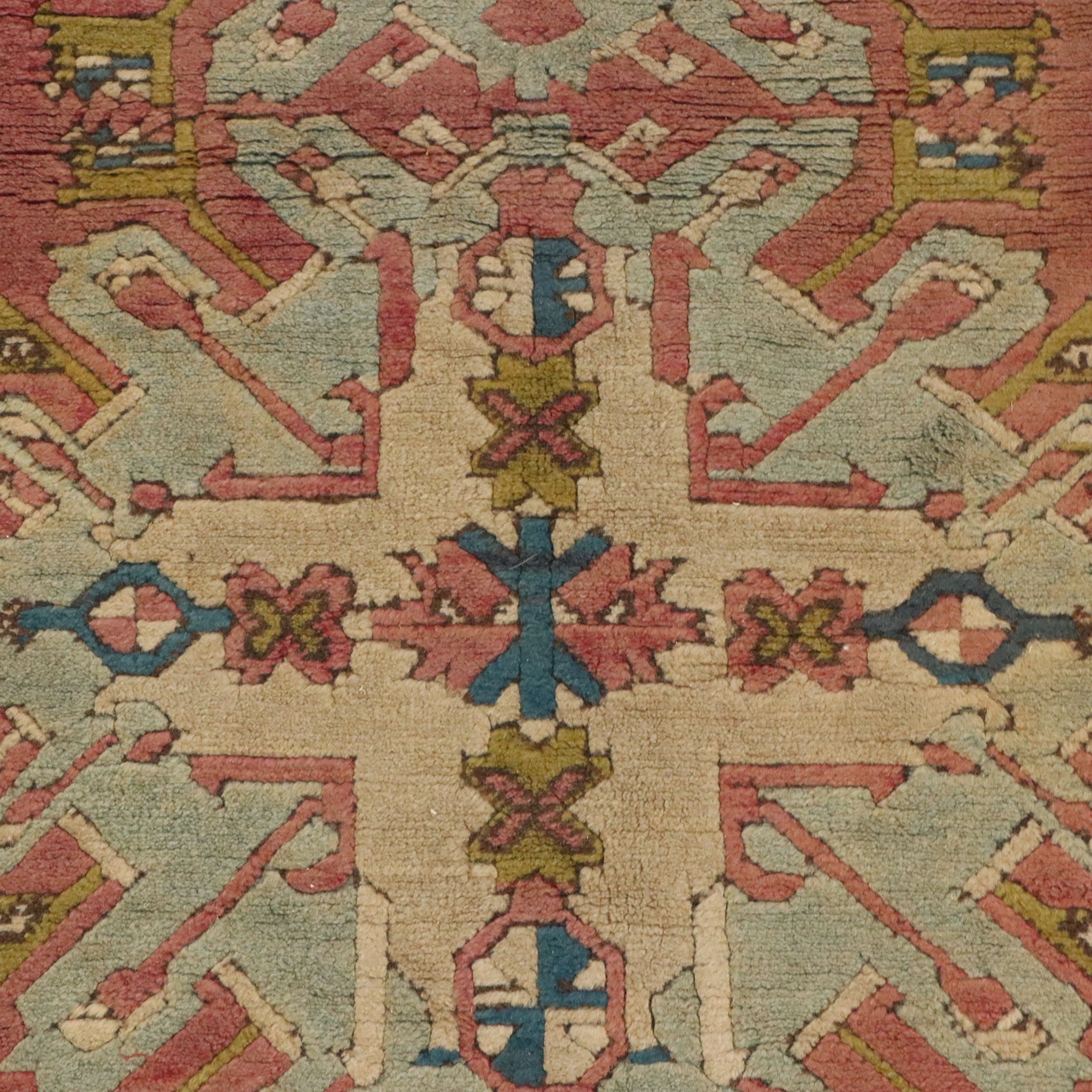 4'1 x 6'5 Hand-Knotted Caucasian Karabagh Area Rug