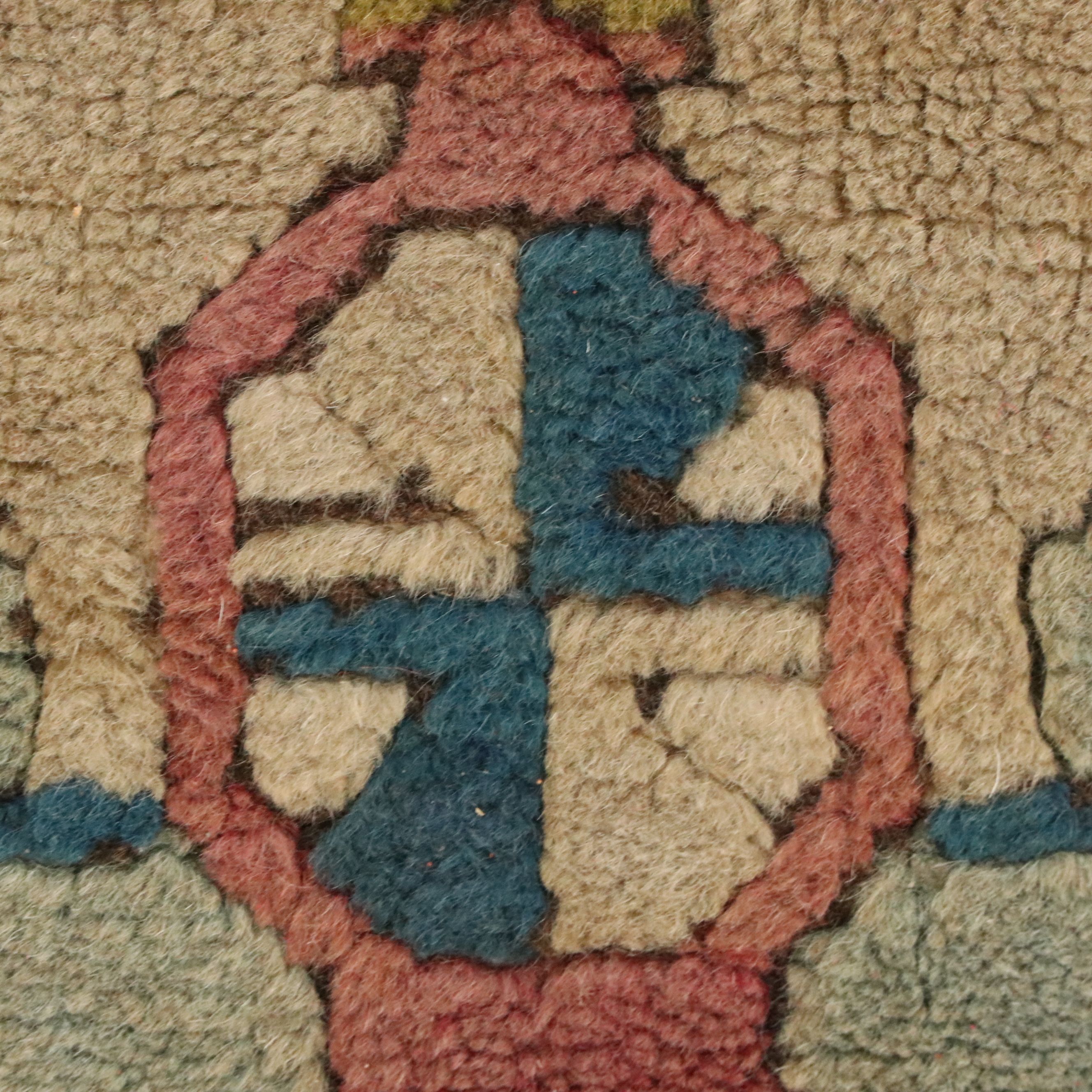 4'1 x 6'5 Hand-Knotted Caucasian Karabagh Area Rug