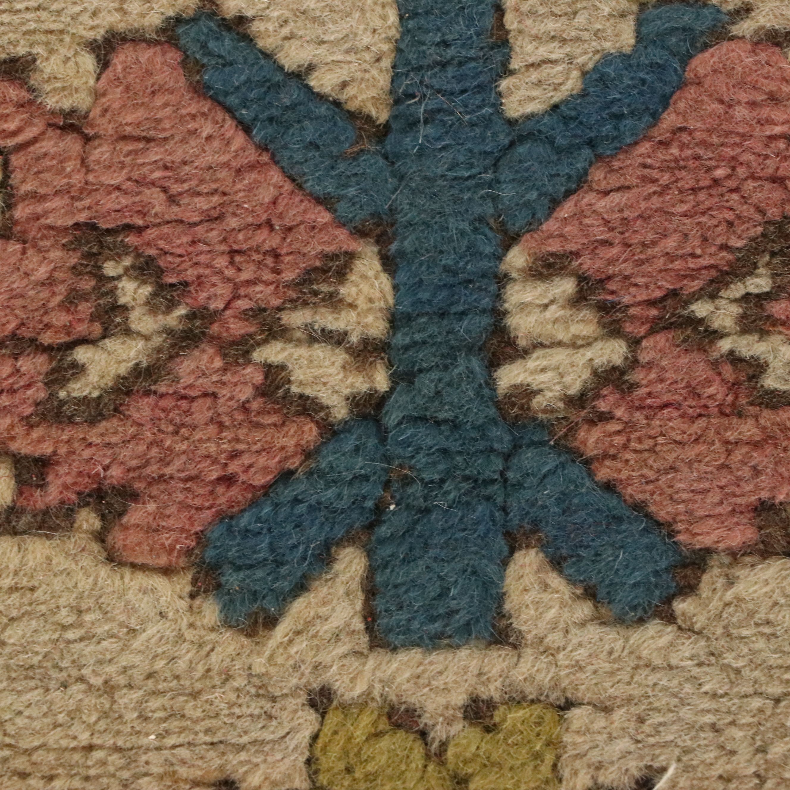 4'1 x 6'5 Hand-Knotted Caucasian Karabagh Area Rug