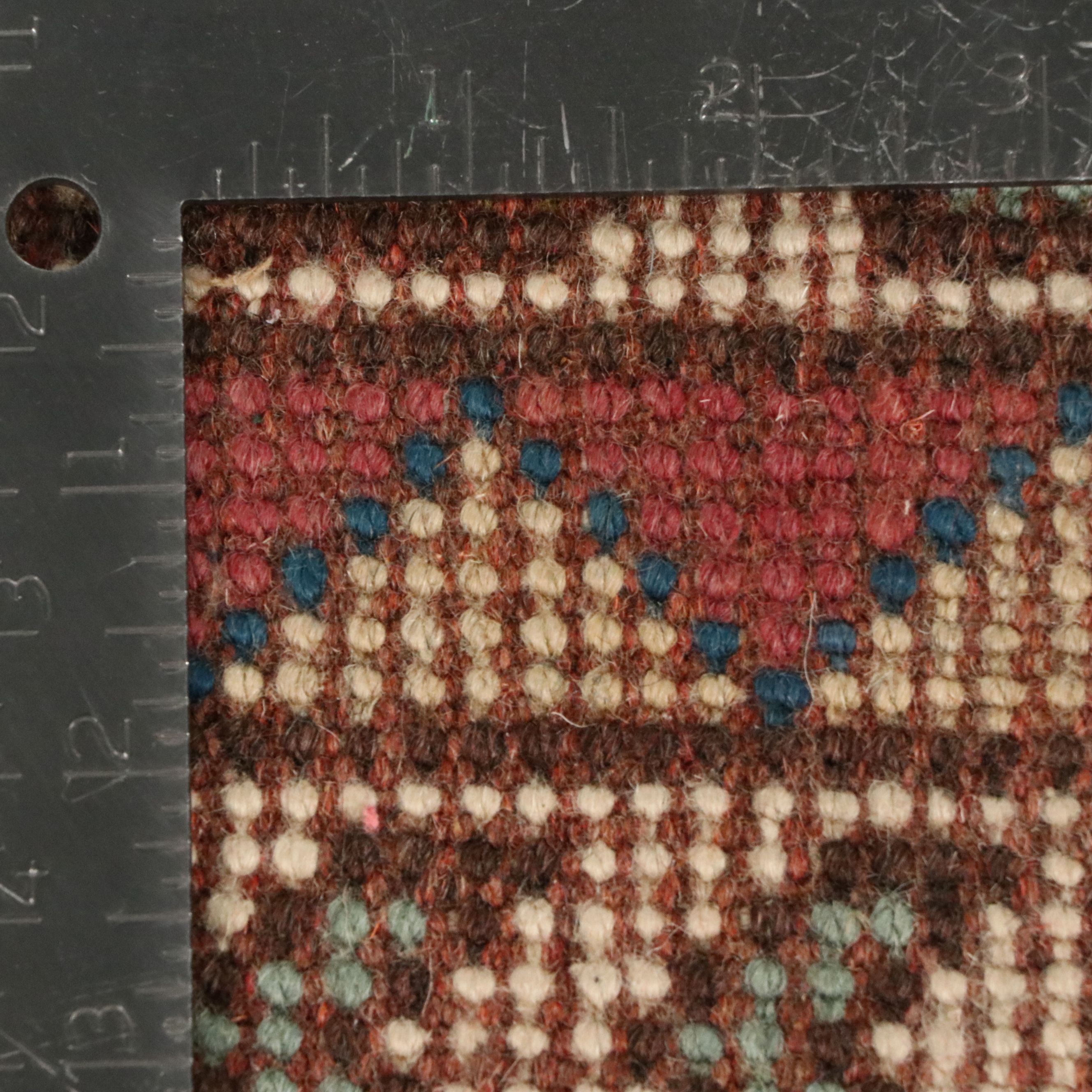 4'1 x 6'5 Hand-Knotted Caucasian Karabagh Area Rug