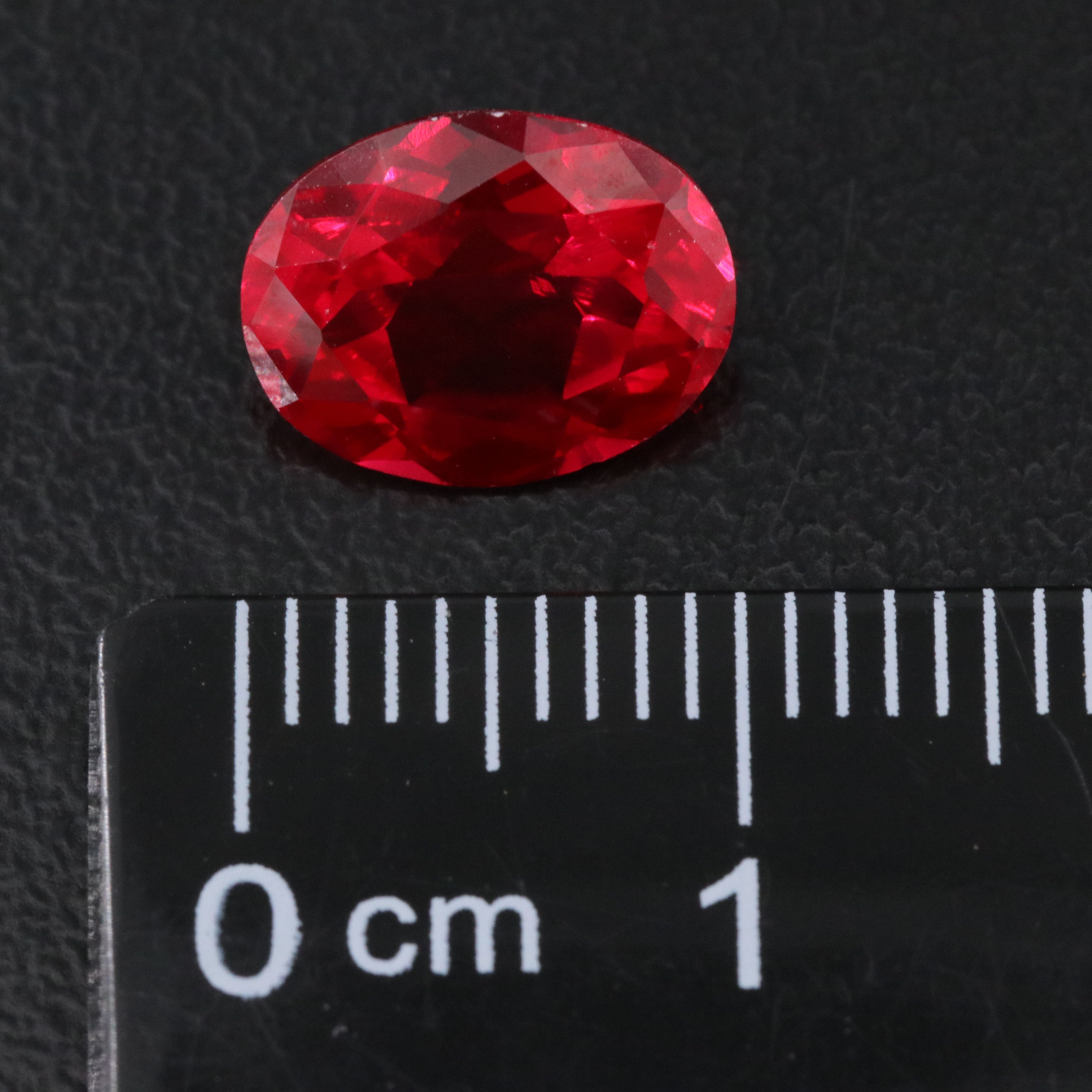 Loose 3.02 CT Lab Grown Ruby
