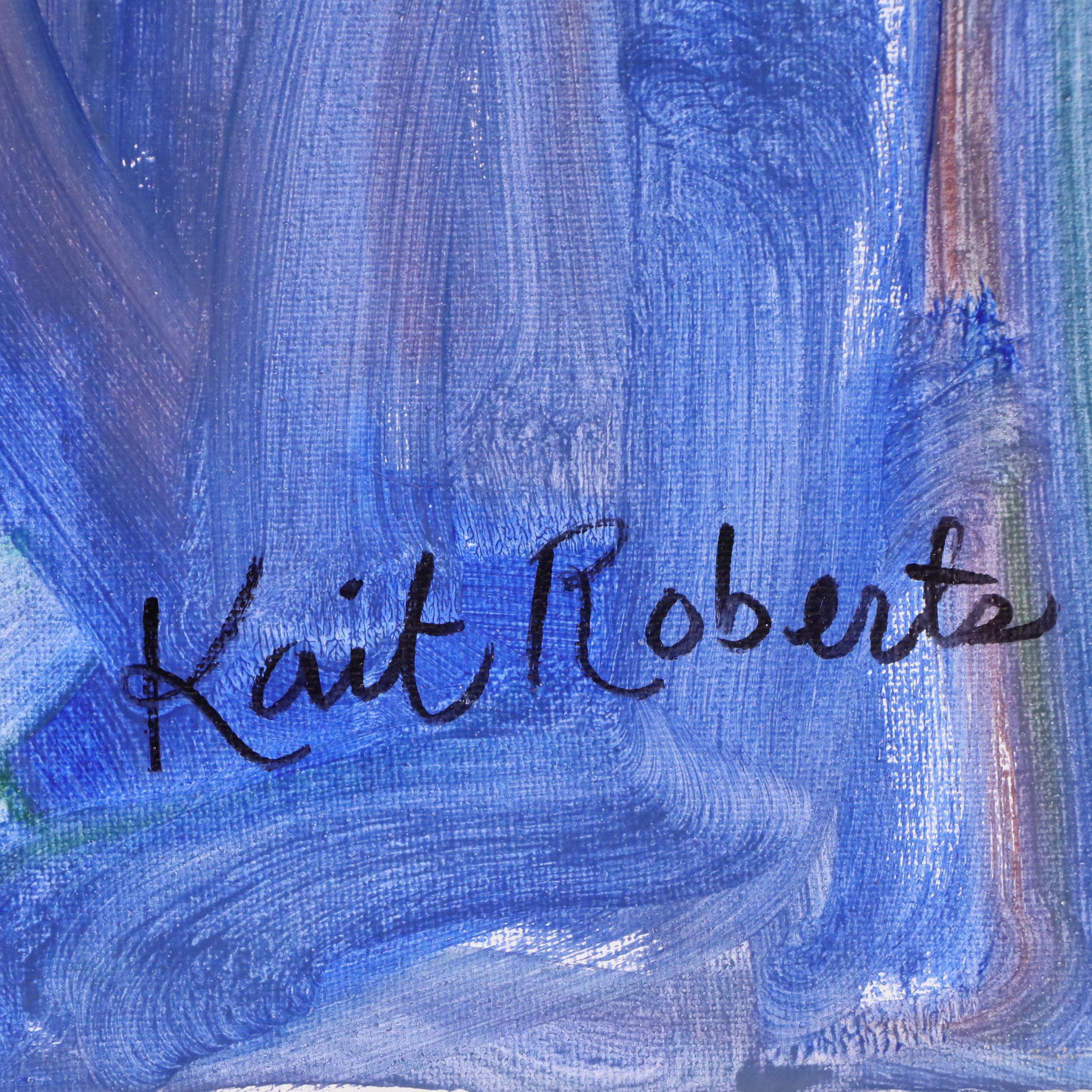 Kait Roberts Floral Acrylic Painting "Let Us Dance in Style," 2025