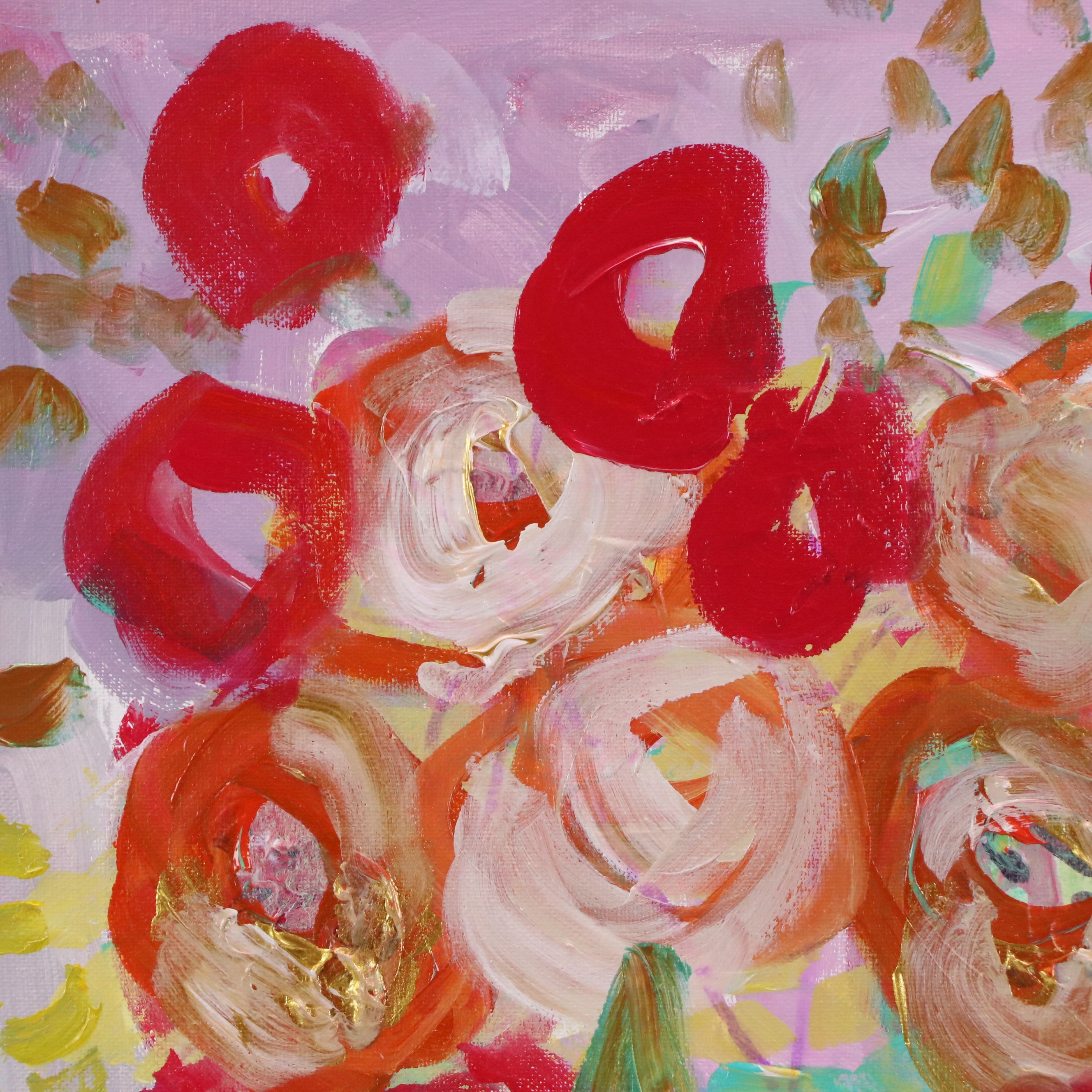 Kait Roberts Floral Acrylic Painting "Don't Sass Me," 2025