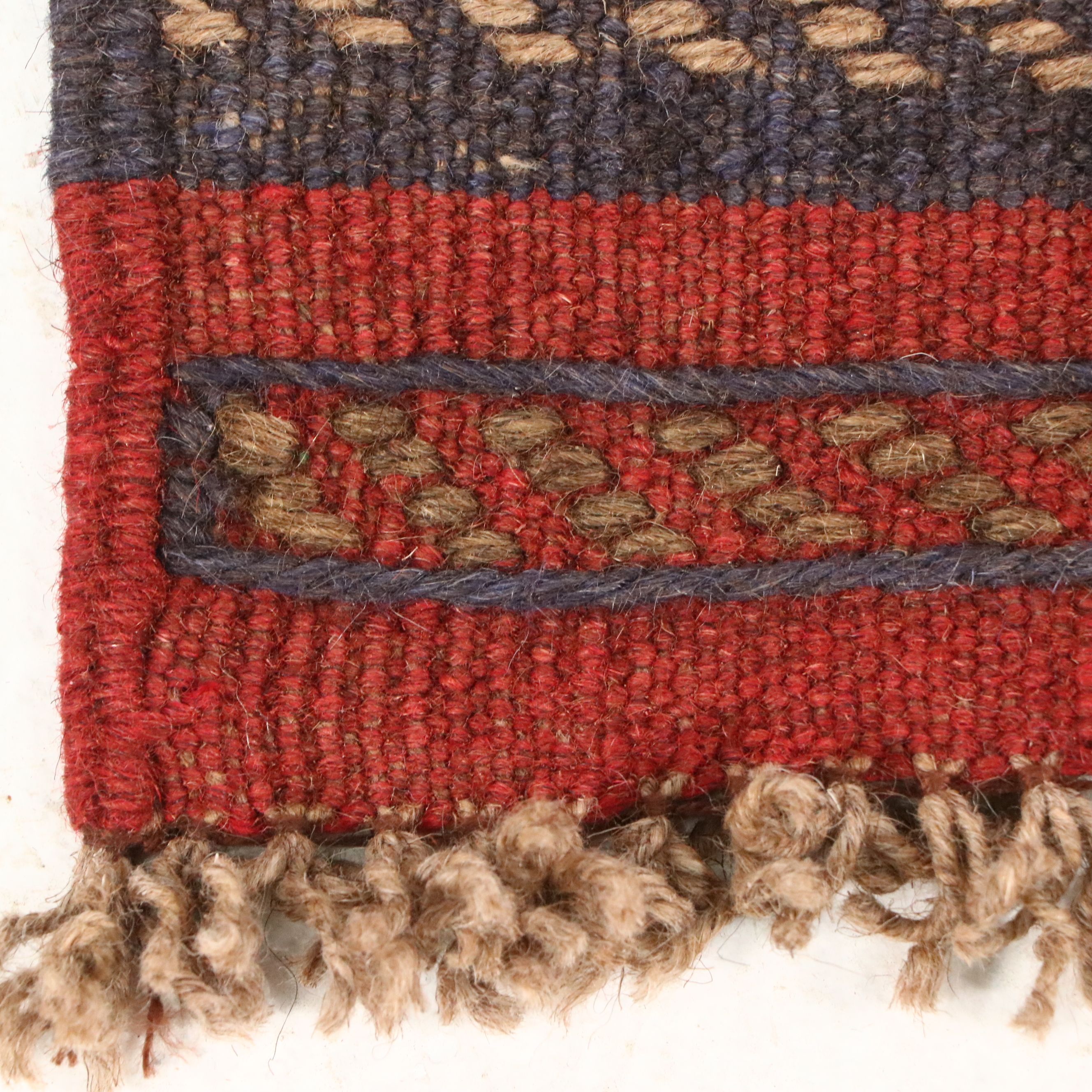 1'11 x 7'7 Handmade Afghan Mashwani Carpet Runner