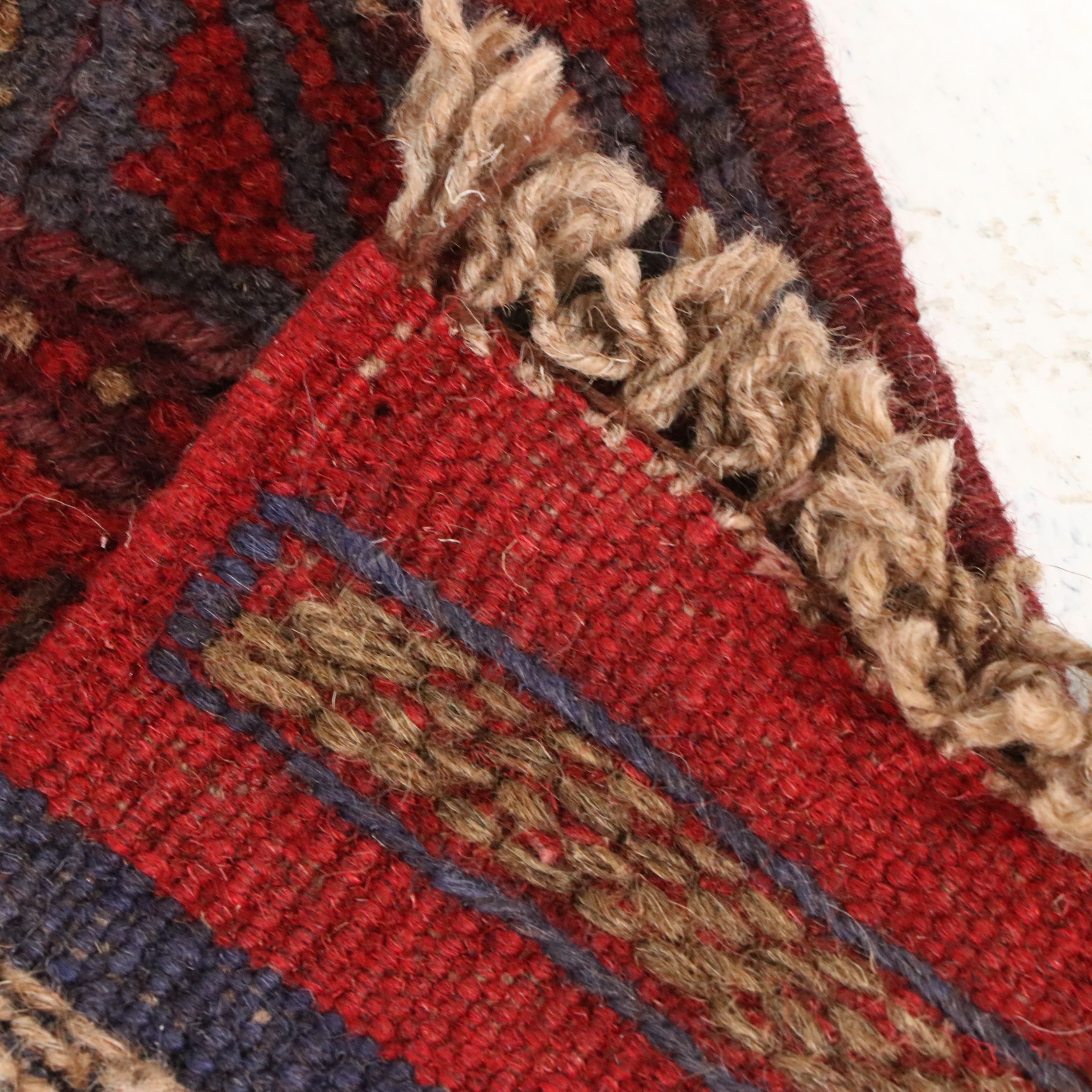 1'11 x 7'7 Handmade Afghan Mashwani Carpet Runner