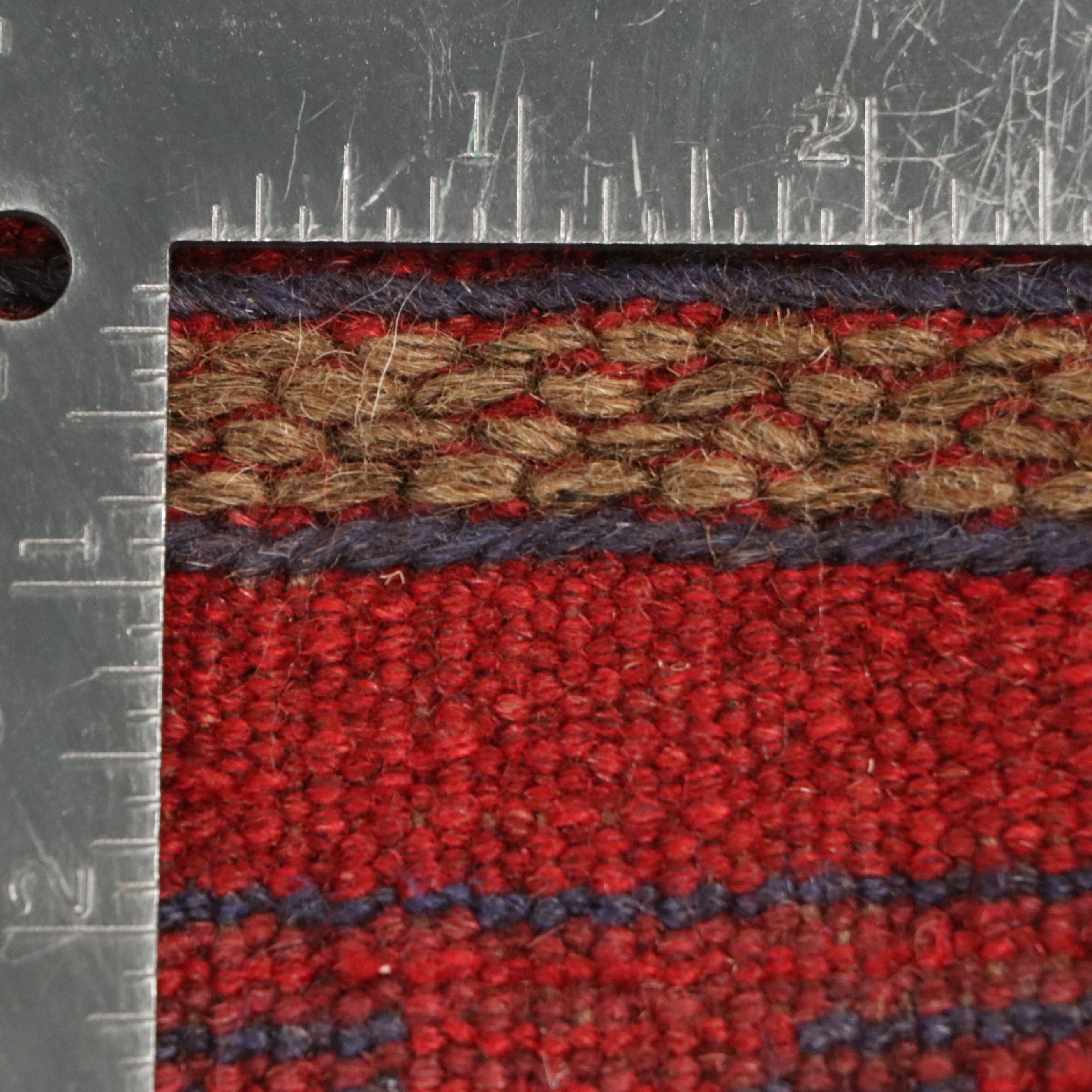 1'11 x 7'7 Handmade Afghan Mashwani Carpet Runner