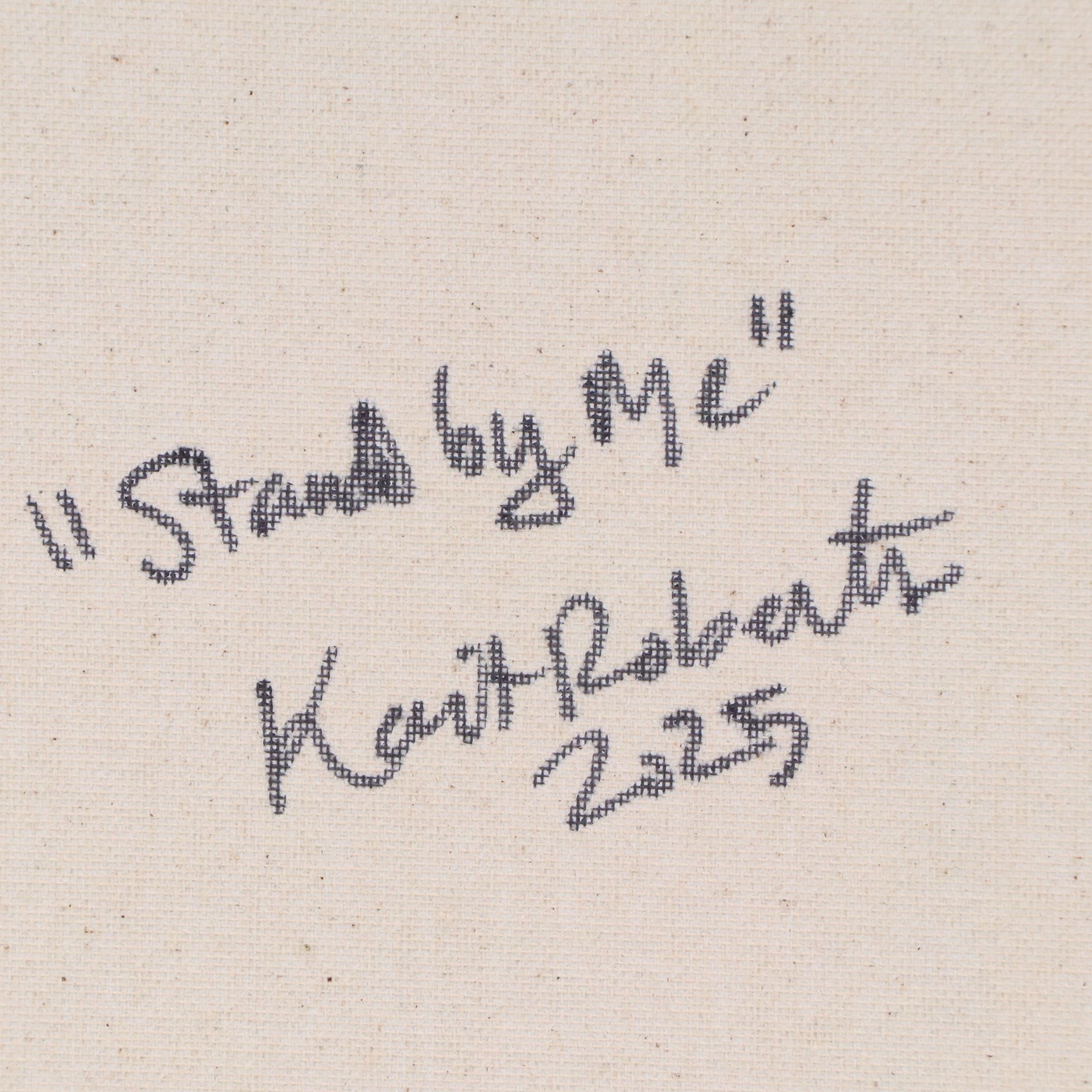 Kait Roberts Floral Acrylic Painting "Stand by Me," 2025