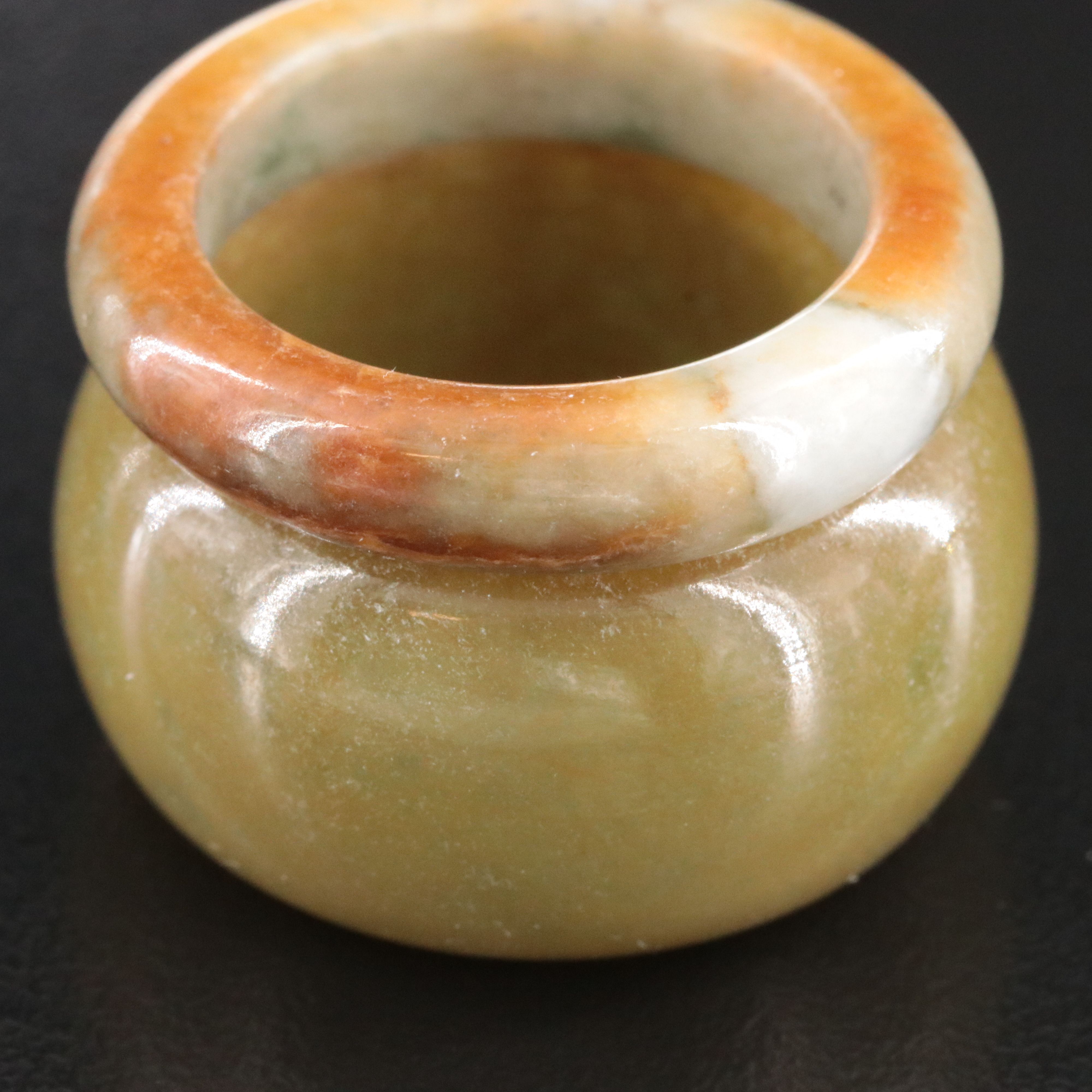 Serpentine Hololith Rings