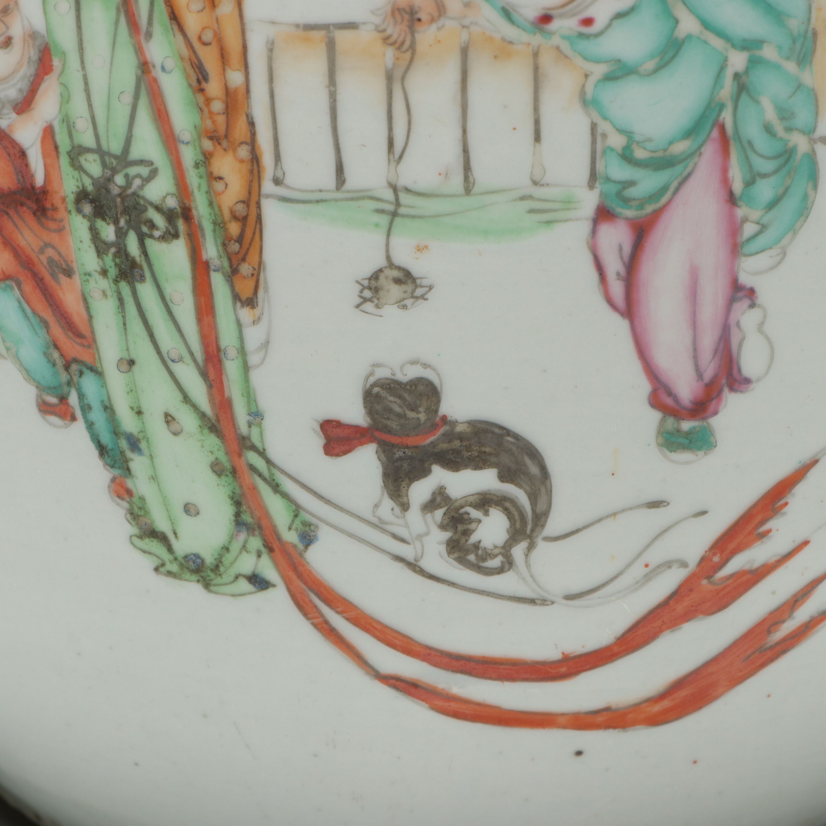 Chinese Republic Period Hand-Painted Porcelain Ginger Jar, Mid-20th C.