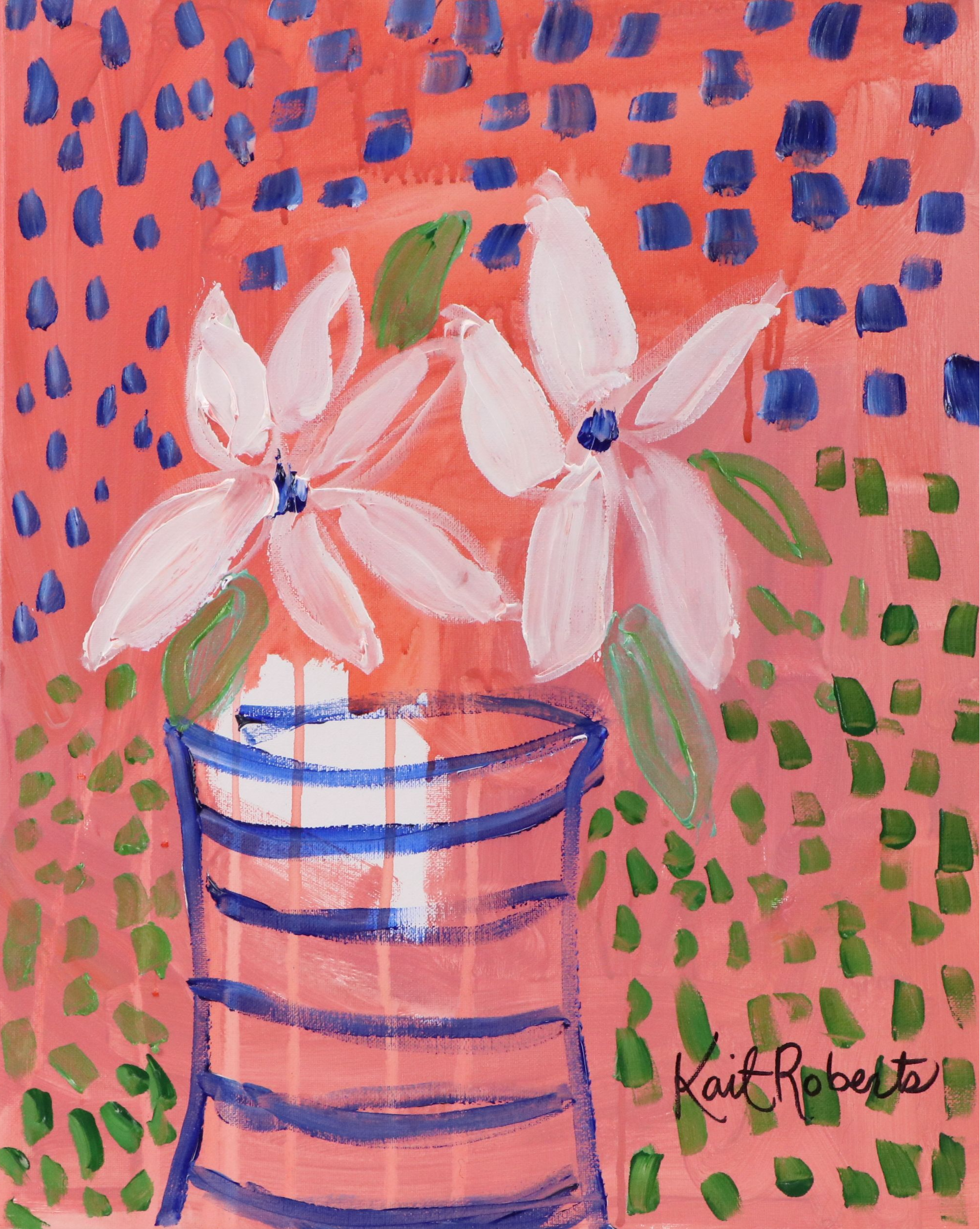 Kait Roberts Acrylic Painting "We're Excited to See You," 2025