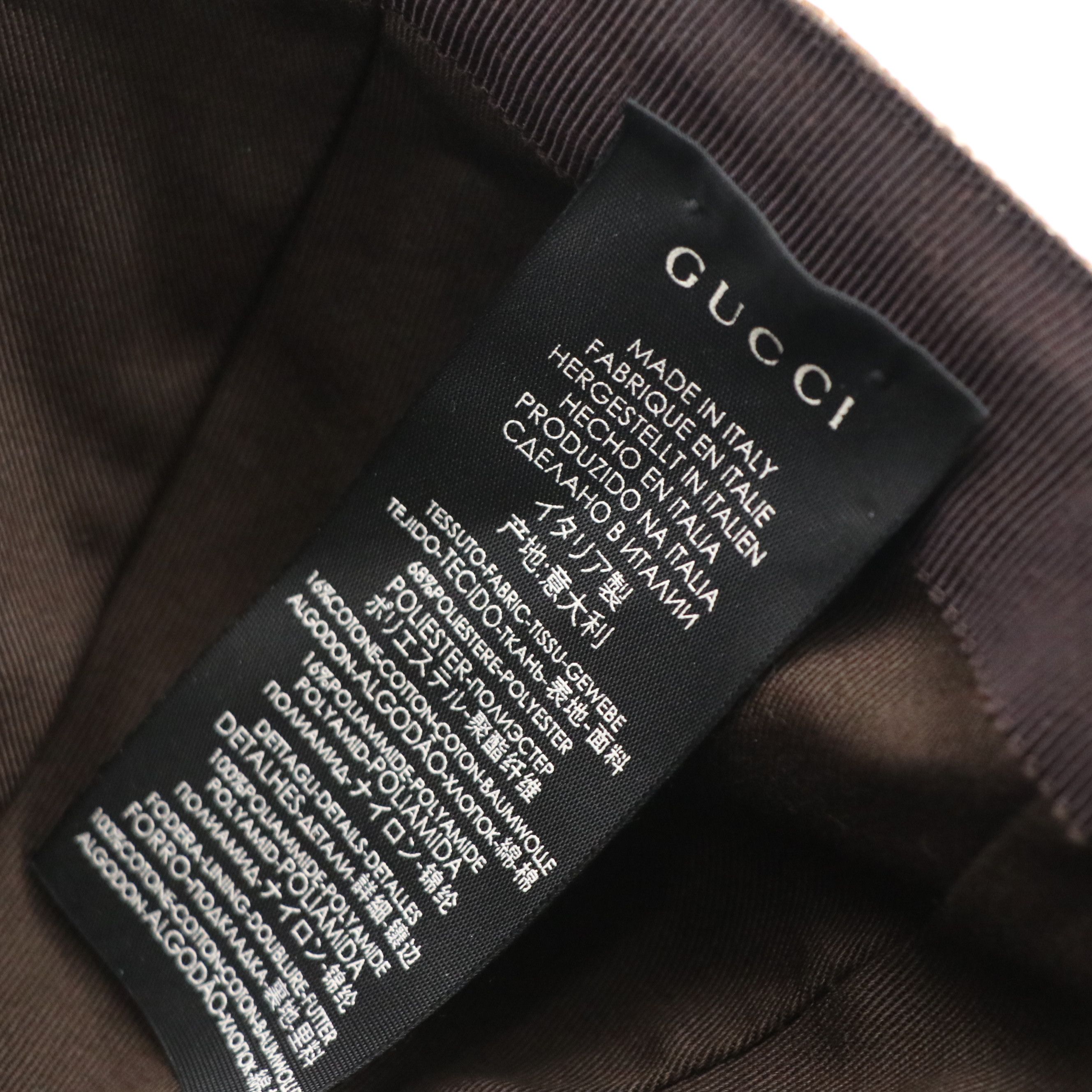 Gucci GG Canvas Baseball Cap with Web Stripe Accents