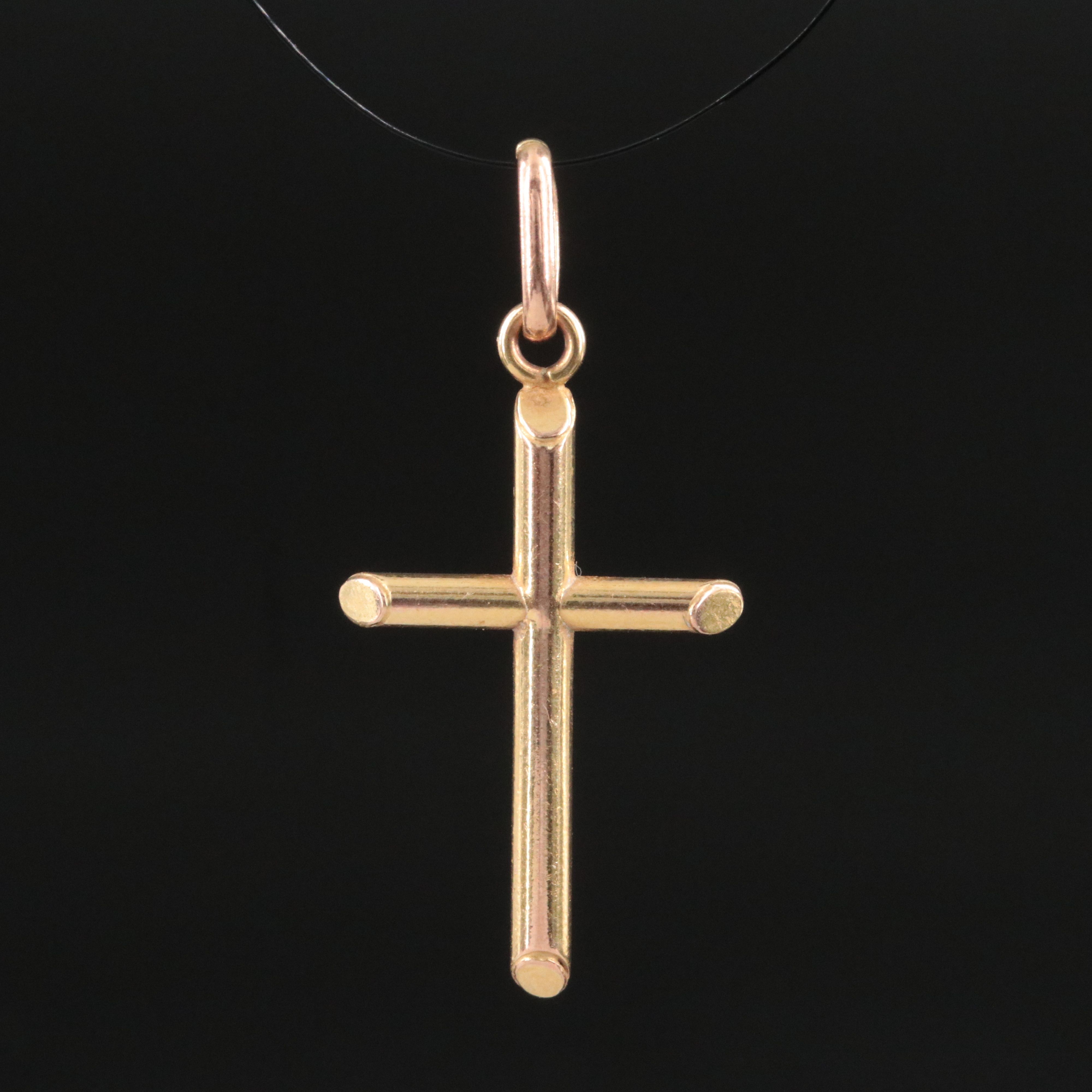 10K Cross Pendant