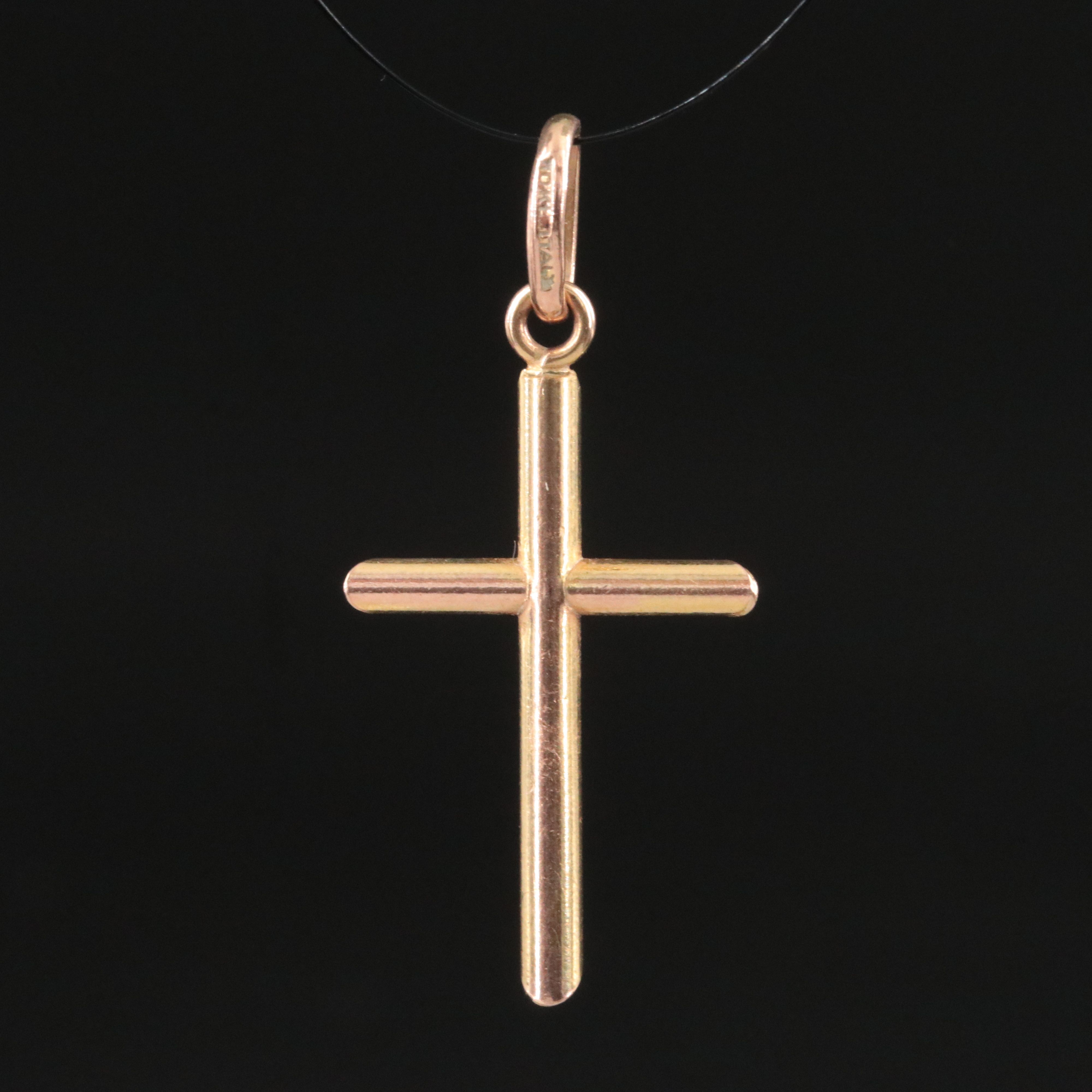 10K Cross Pendant