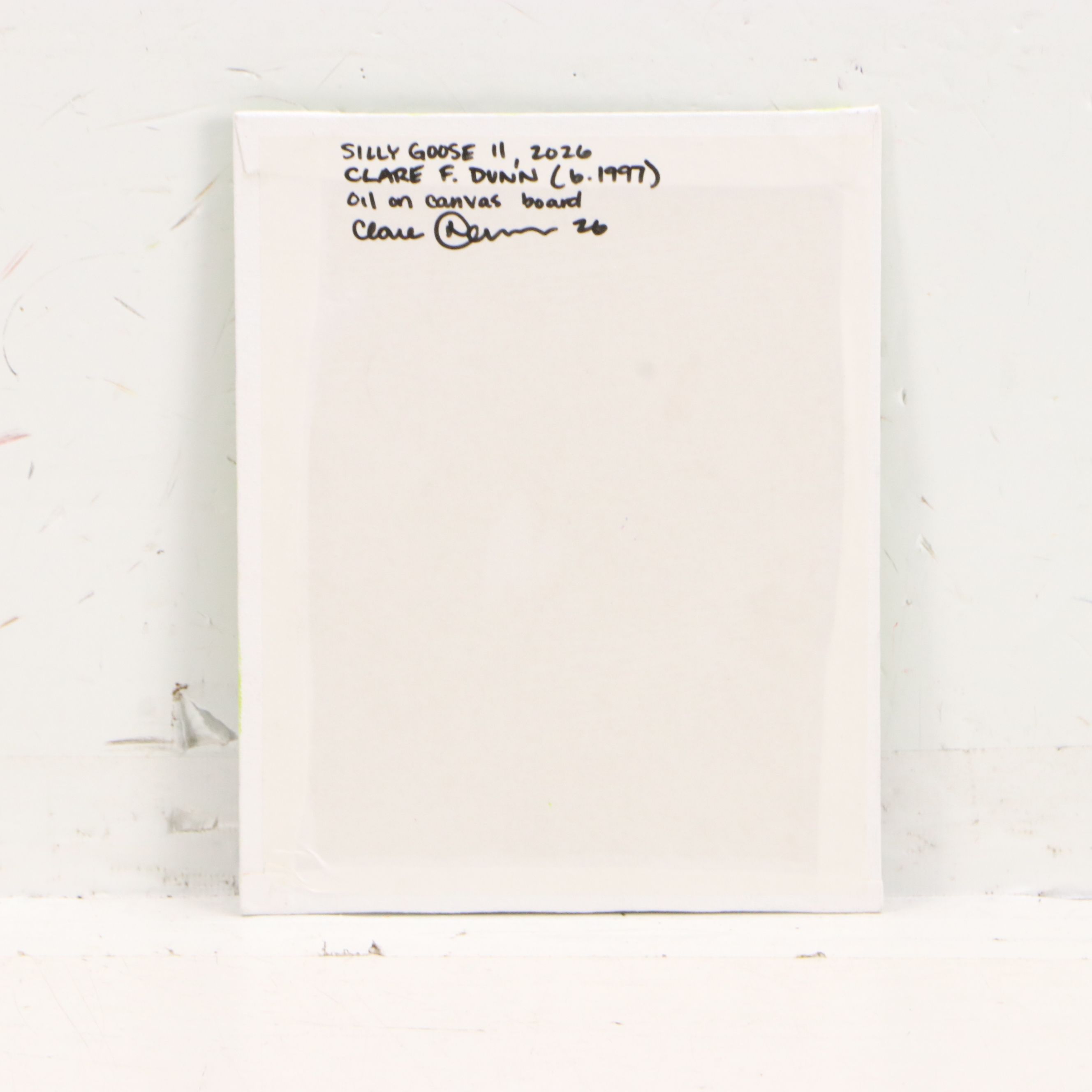 C. F. Dunn Oil Painting "Silly Goose II," 2026