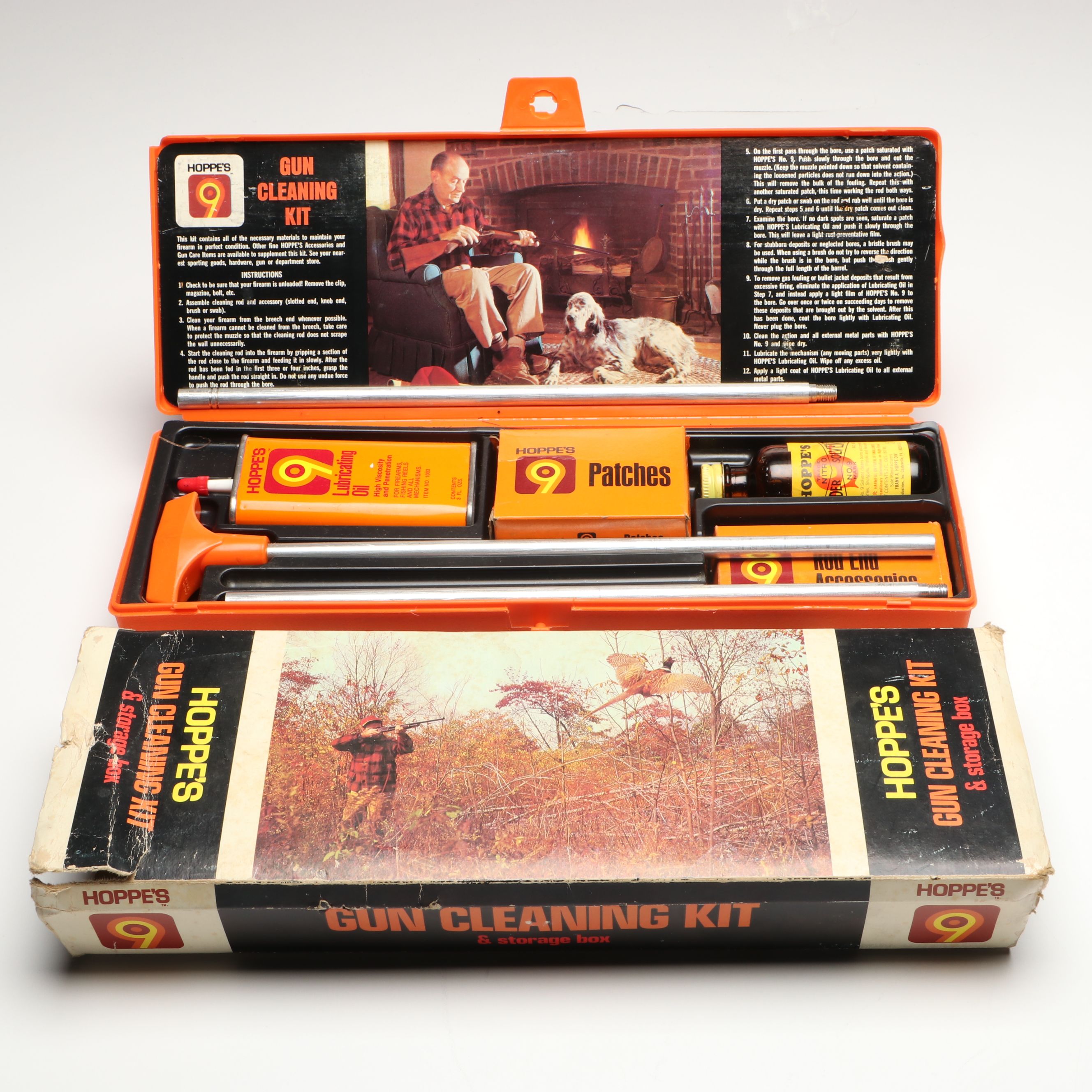 Doskocil "Gun Guard" Brown Hard Shell Rifle Case and Cleaning Kits