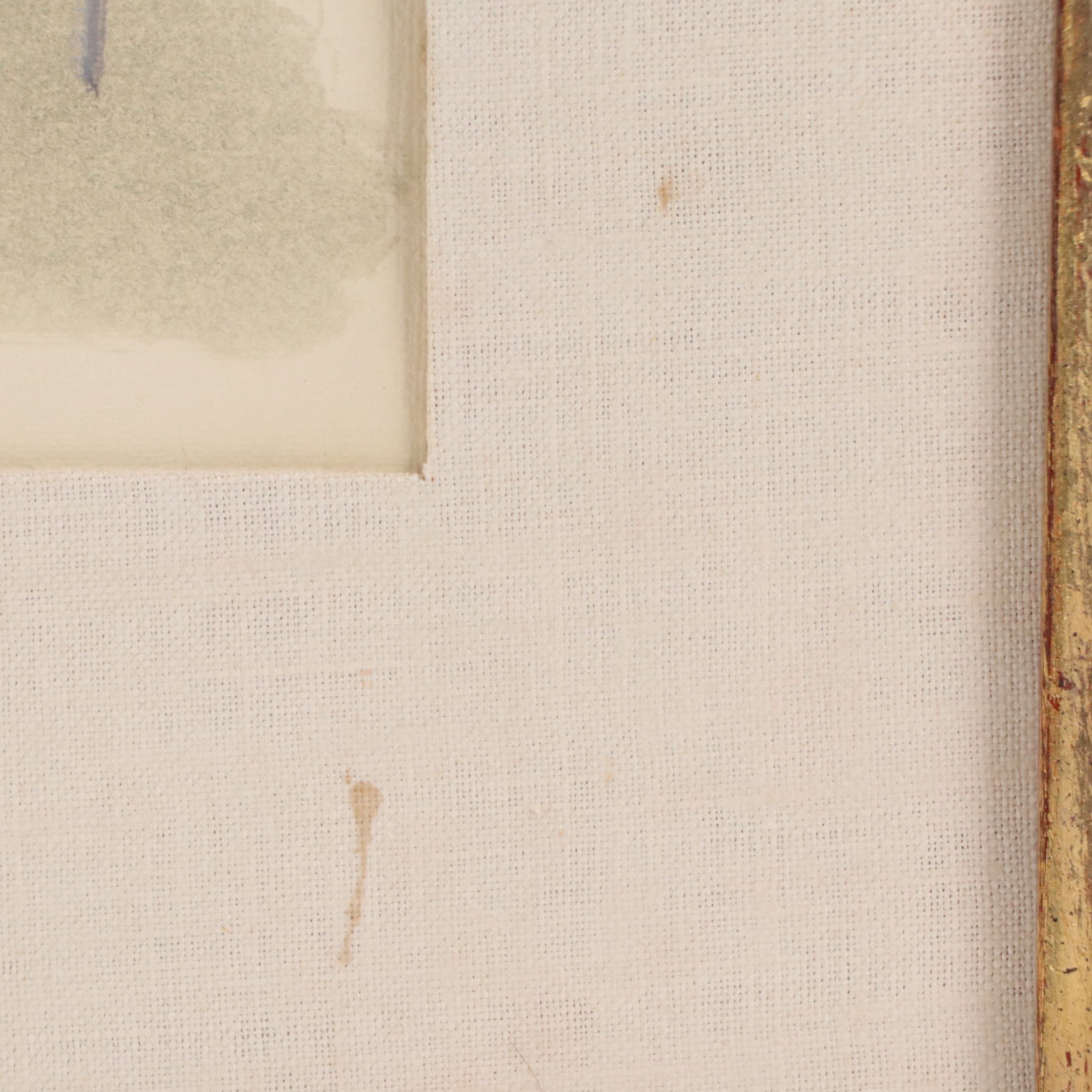 Expressionist Oil Painting of Female Nude, Mid to Late 20th Century