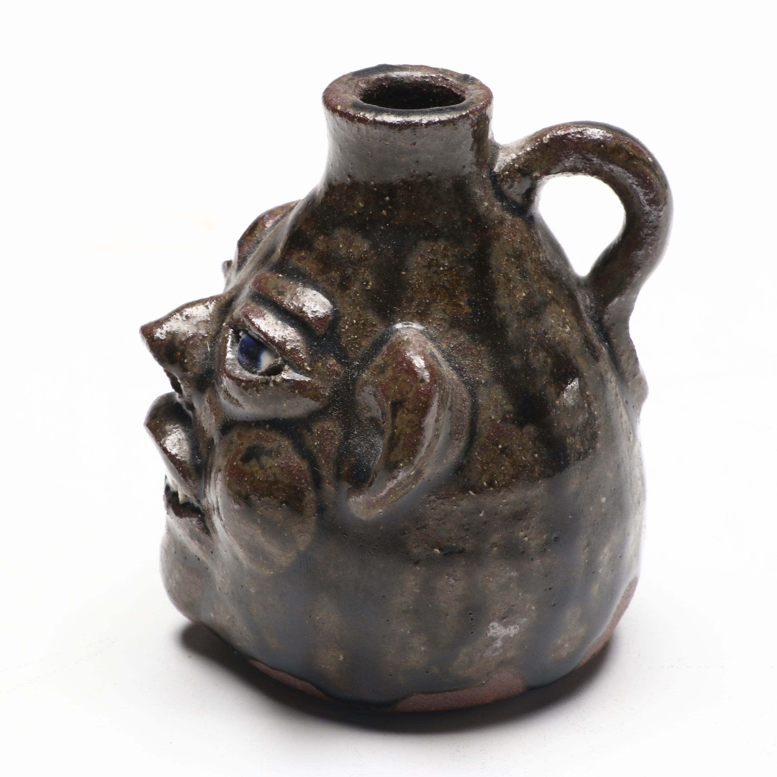 Grace Nell Hewell Face Jug, 1994