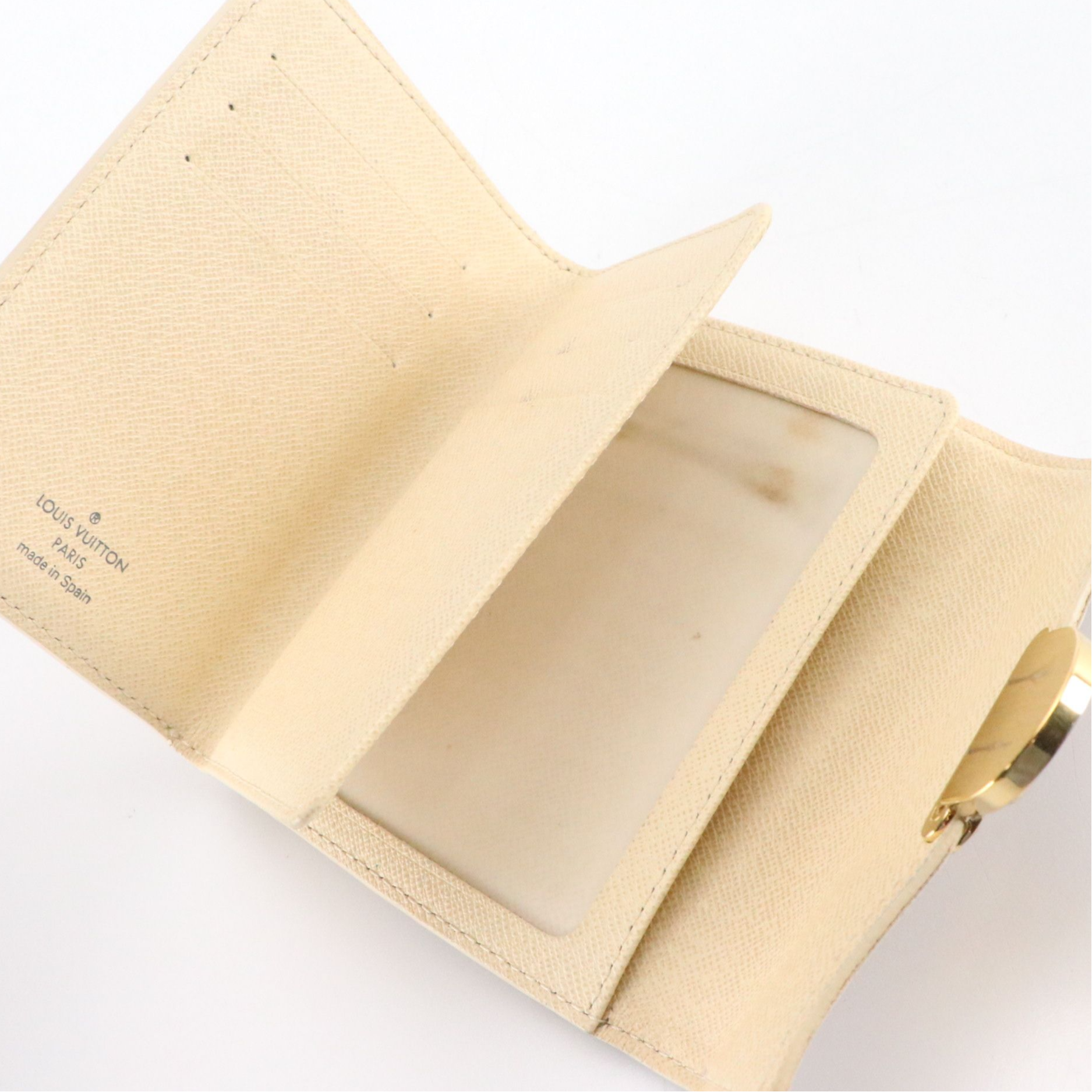 Louis Vuitton Portefeuille Koala in Damier Azur Canvas