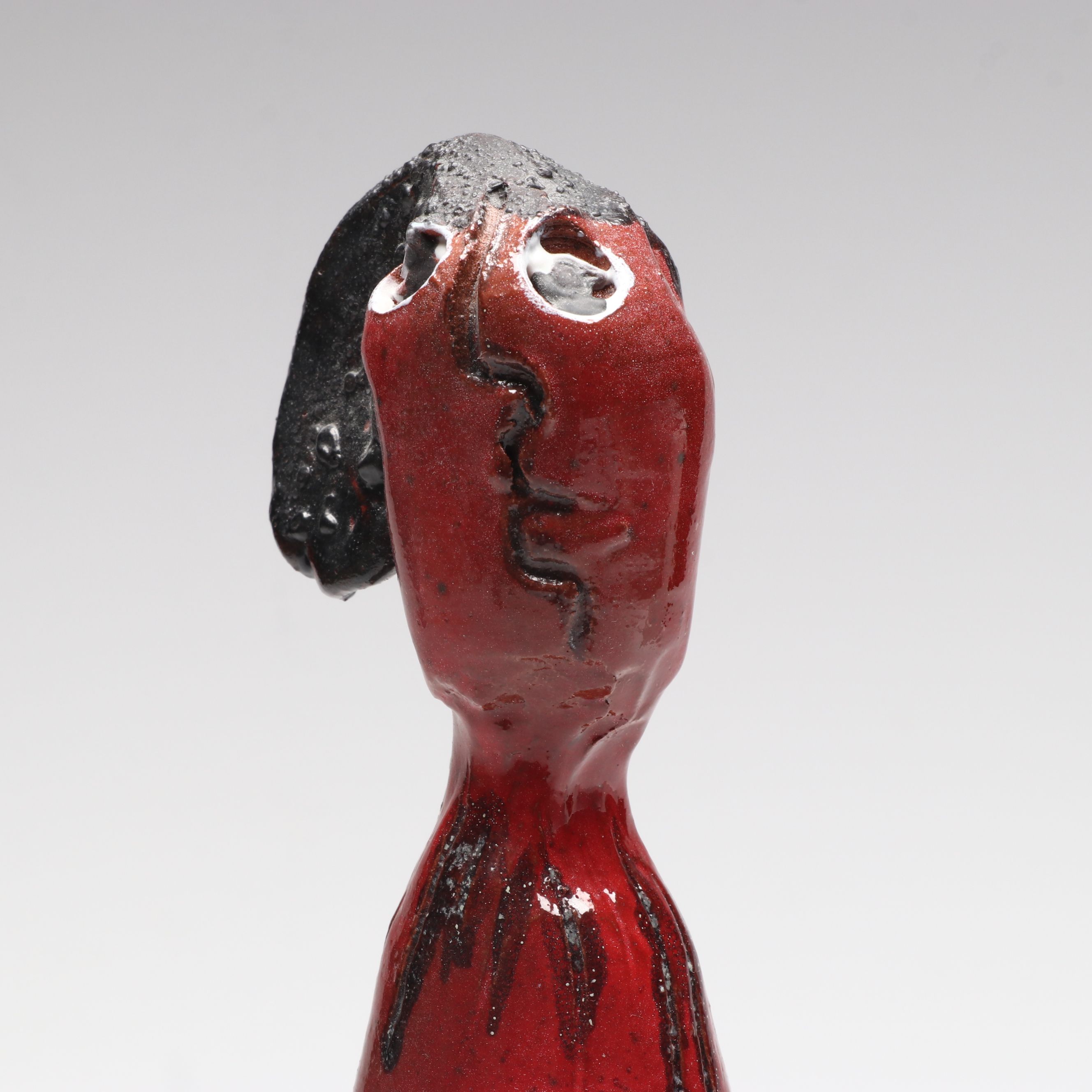 Art Pottery Ceramic Female Figurine