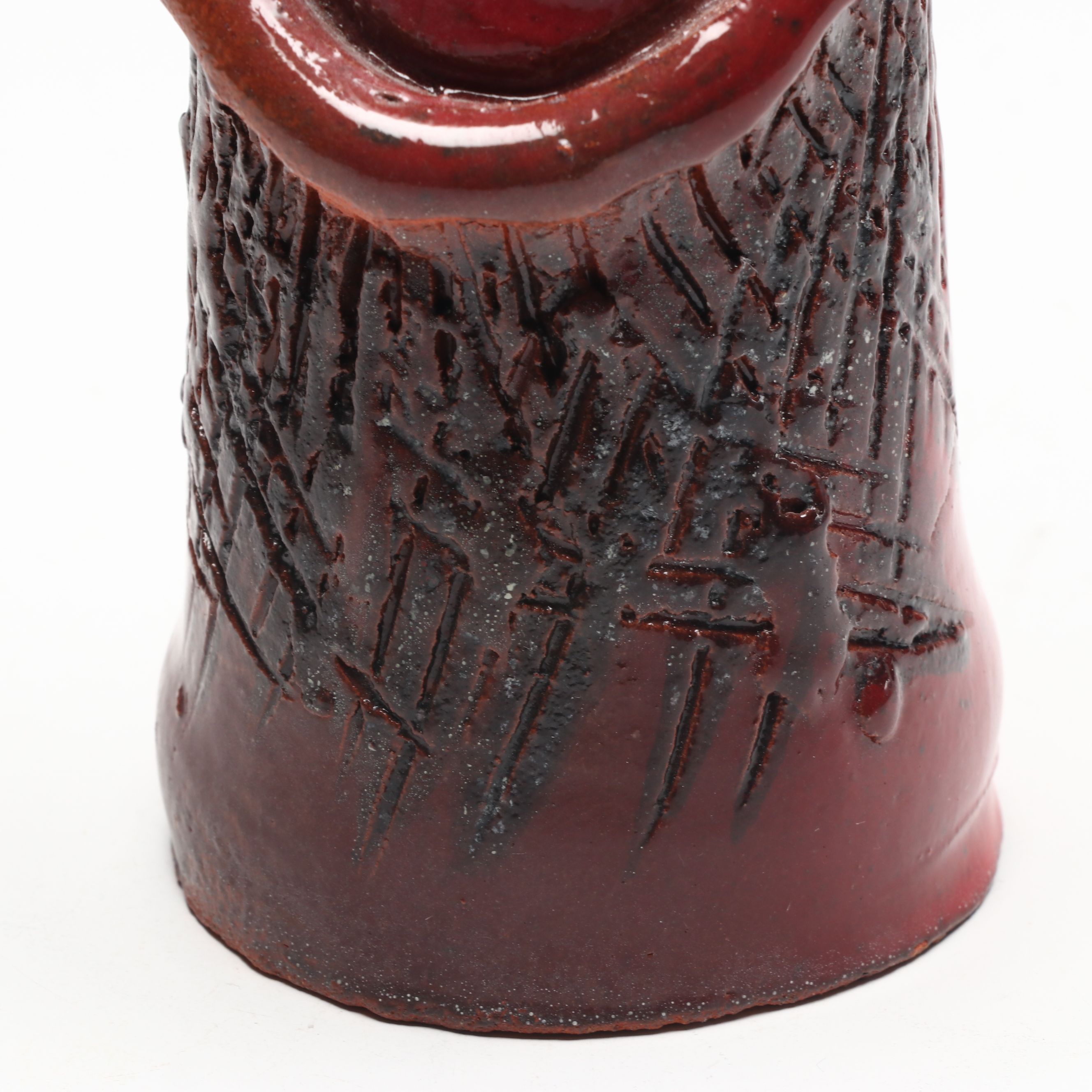 Art Pottery Ceramic Female Figurine