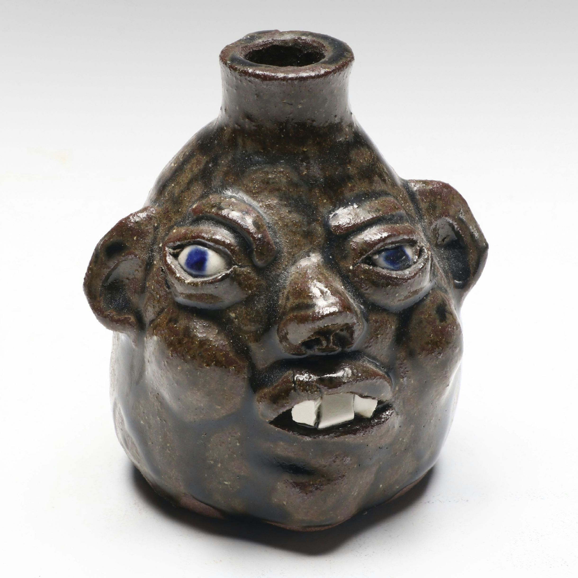 Grace Nell Hewell Face Jug, 1994
