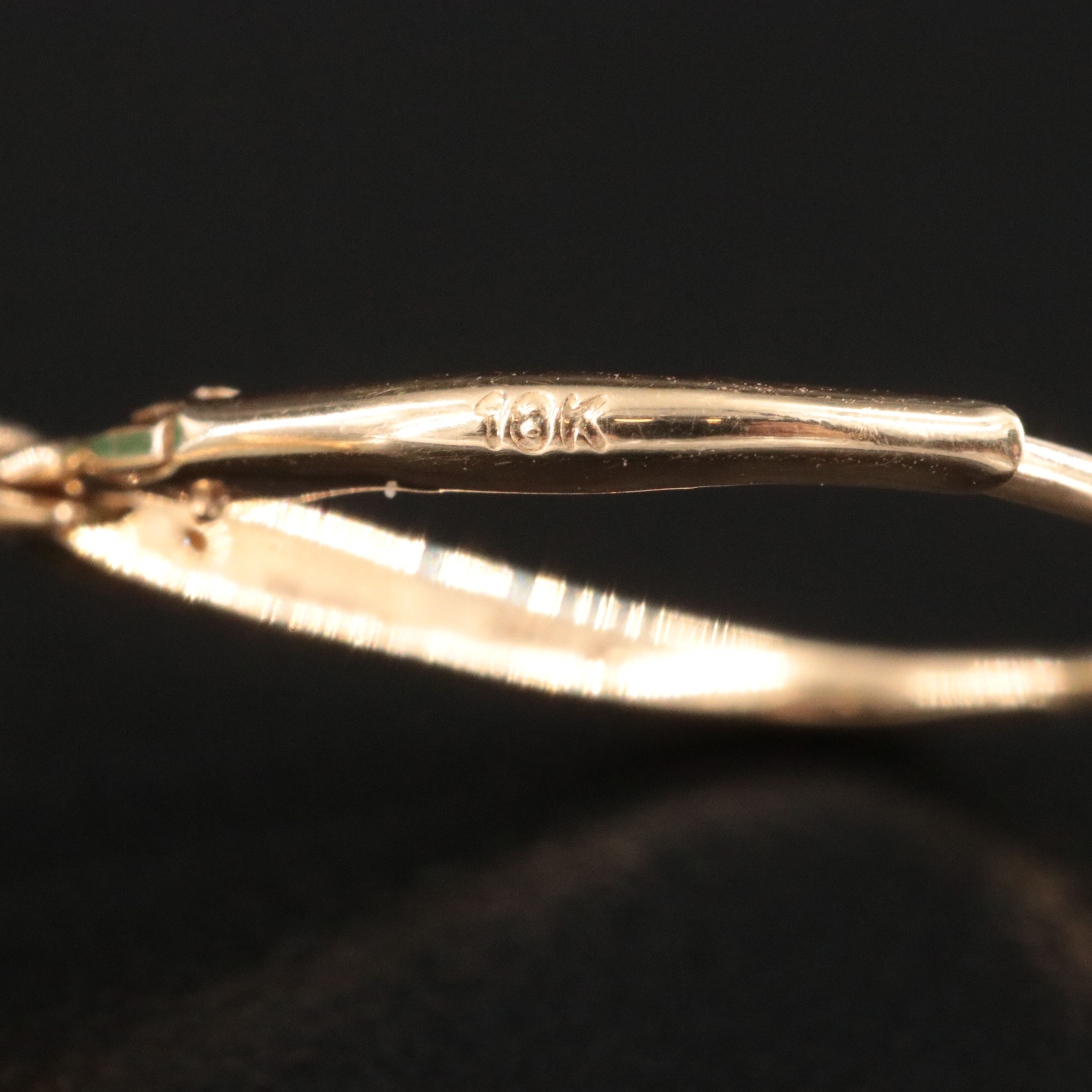 Chromia 18K Carved Beryl and Diamond Drop Earrings