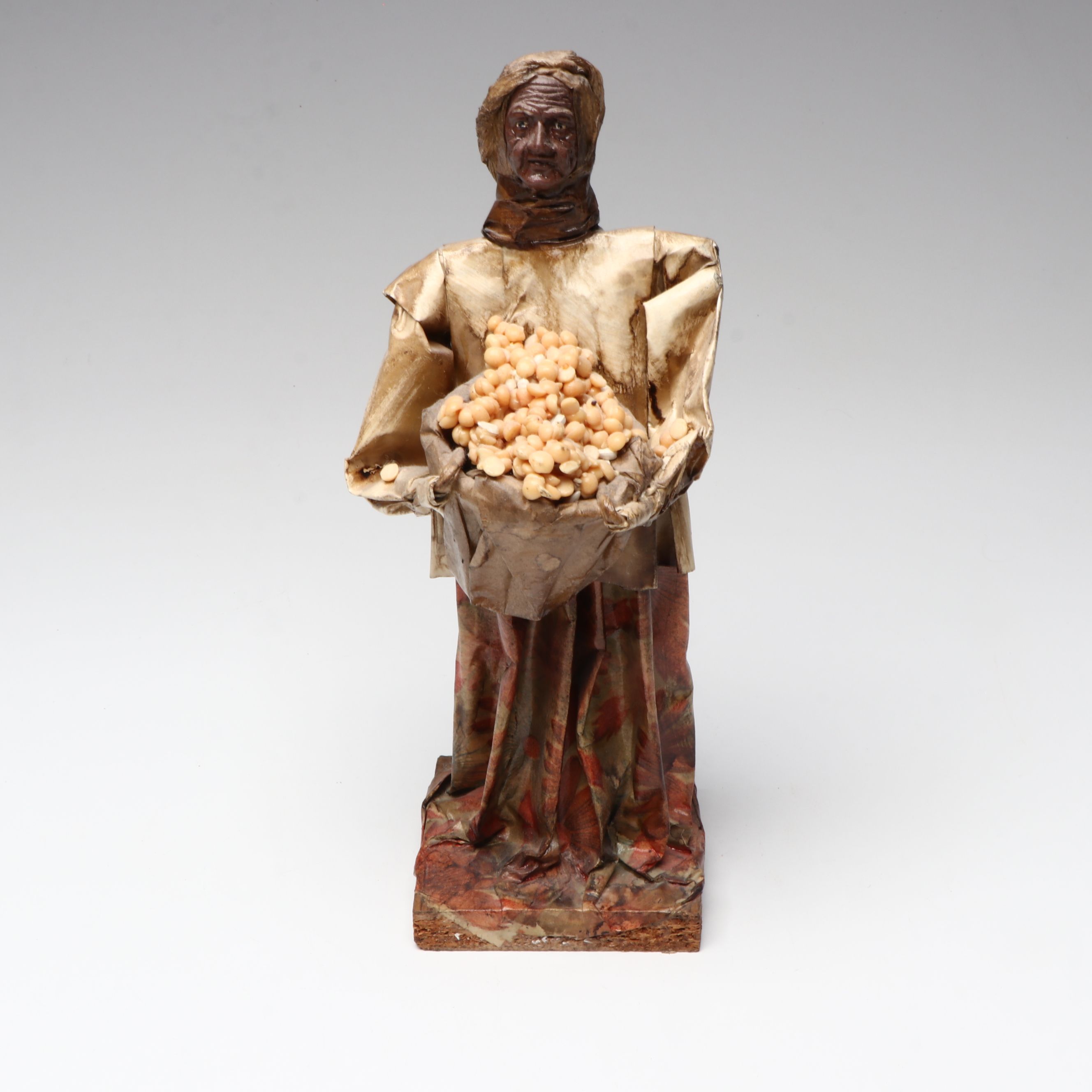 Mexican Cartonería Papier-Mâché Folk Art Figurines