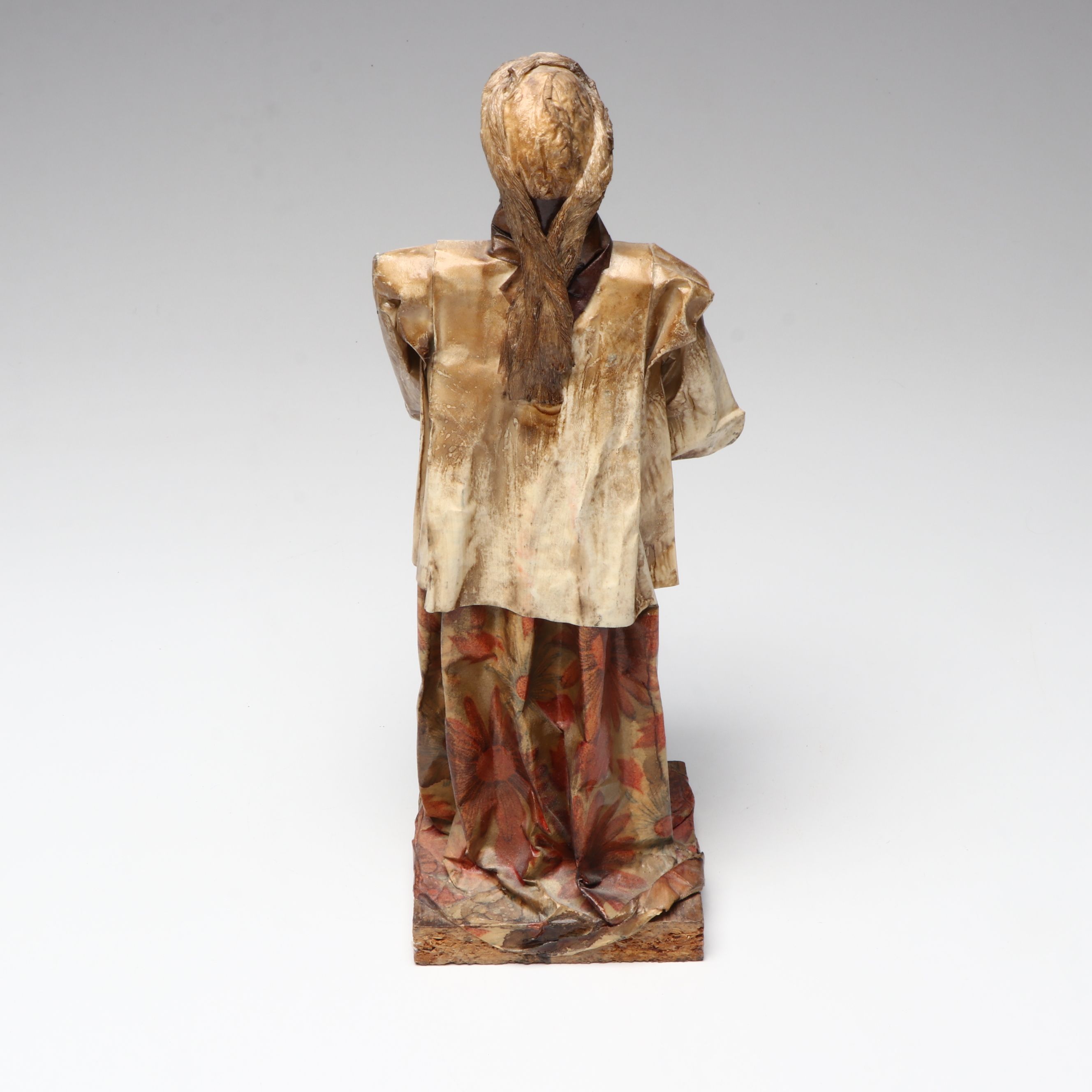 Mexican Cartonería Papier-Mâché Folk Art Figurines