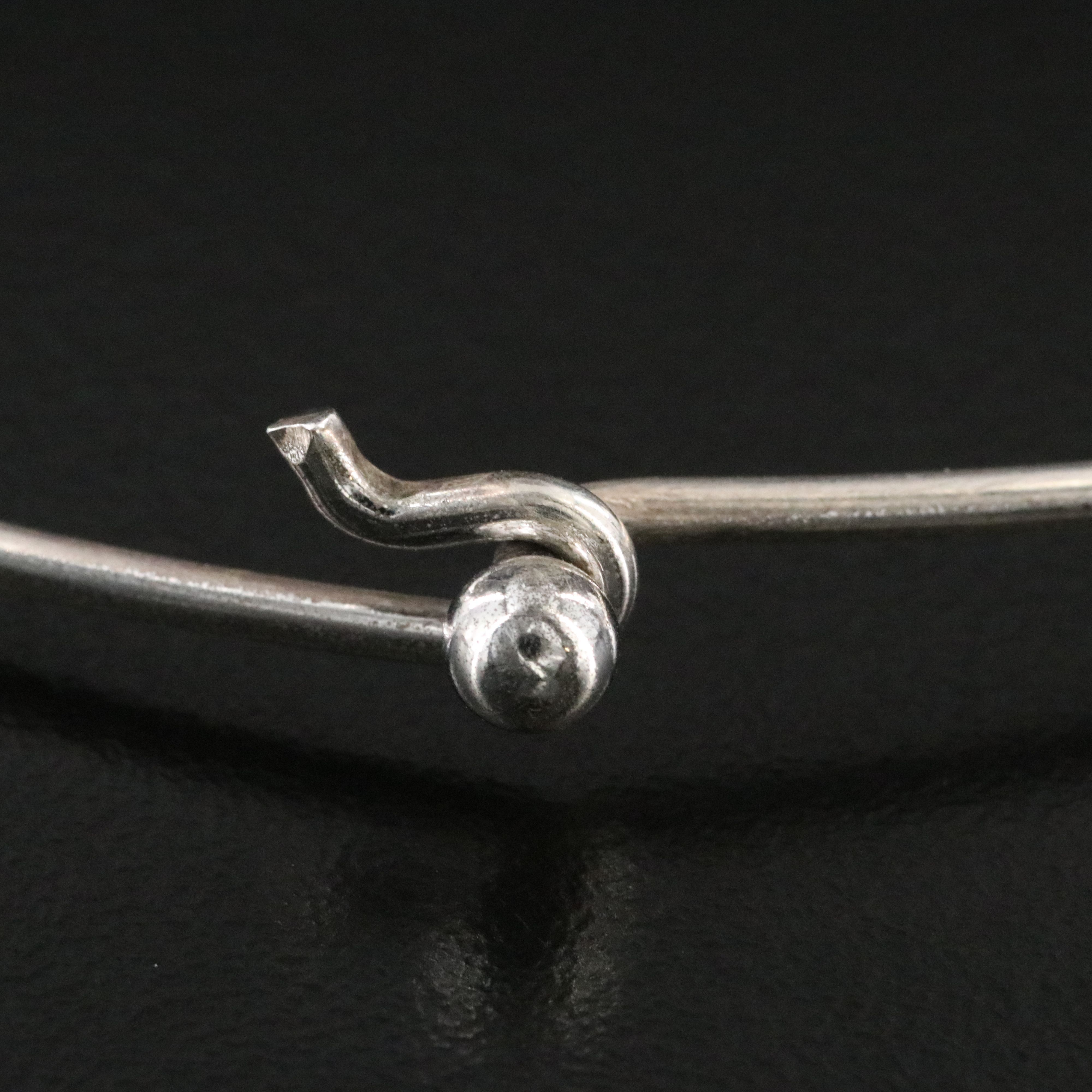 Sterling Citrine Pendant Collar Necklace