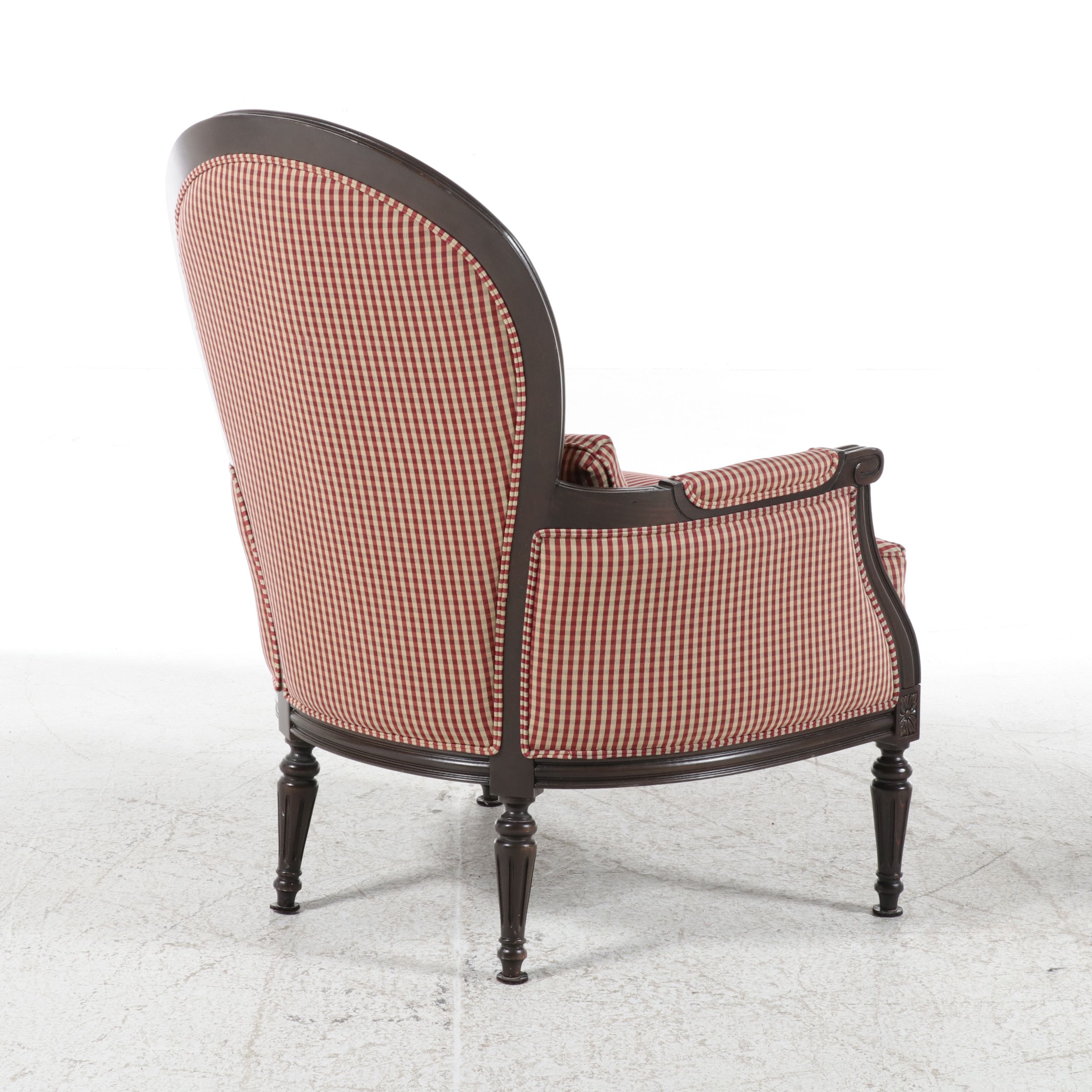 Pair of Ethan Allen Louis XVI Style Armchairs