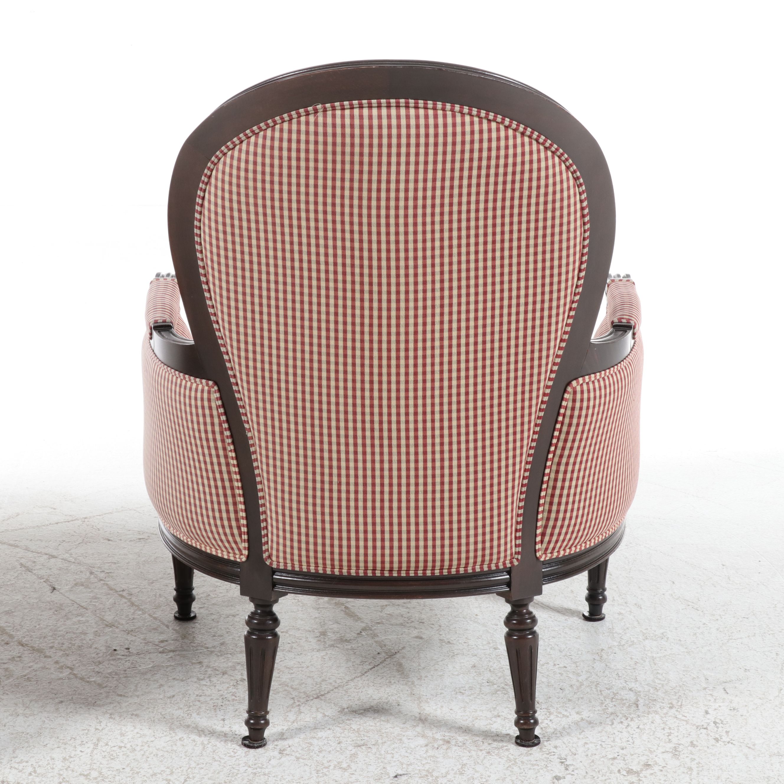 Pair of Ethan Allen Louis XVI Style Armchairs